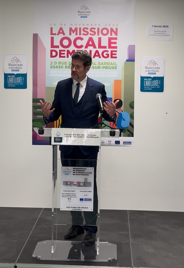 Dynamique affichée pour la Mission locale du Nord-Meusien