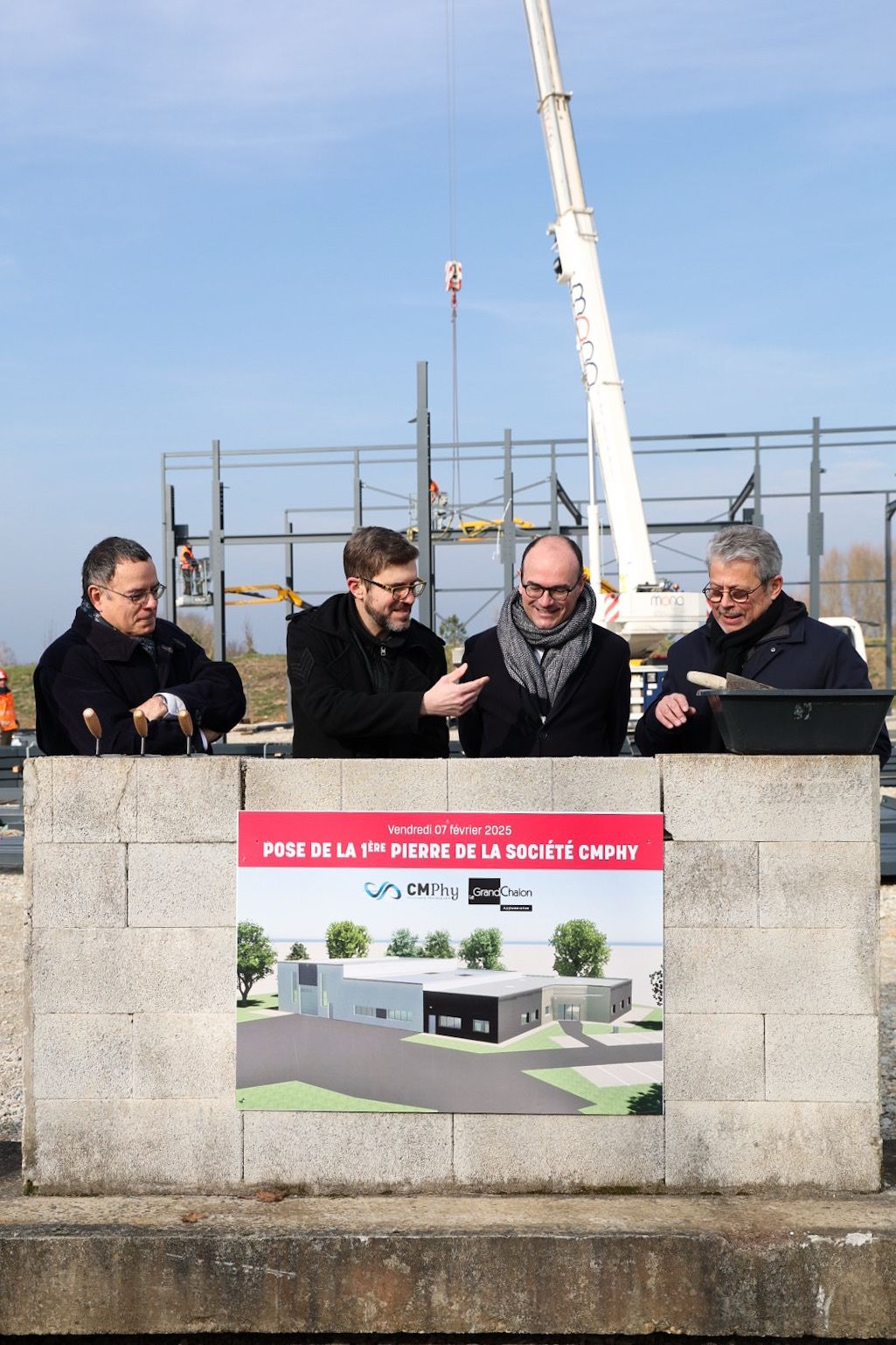 Grand Chalon : CMPHy investit dans de nouveaux locaux pour soutenir sa croissance