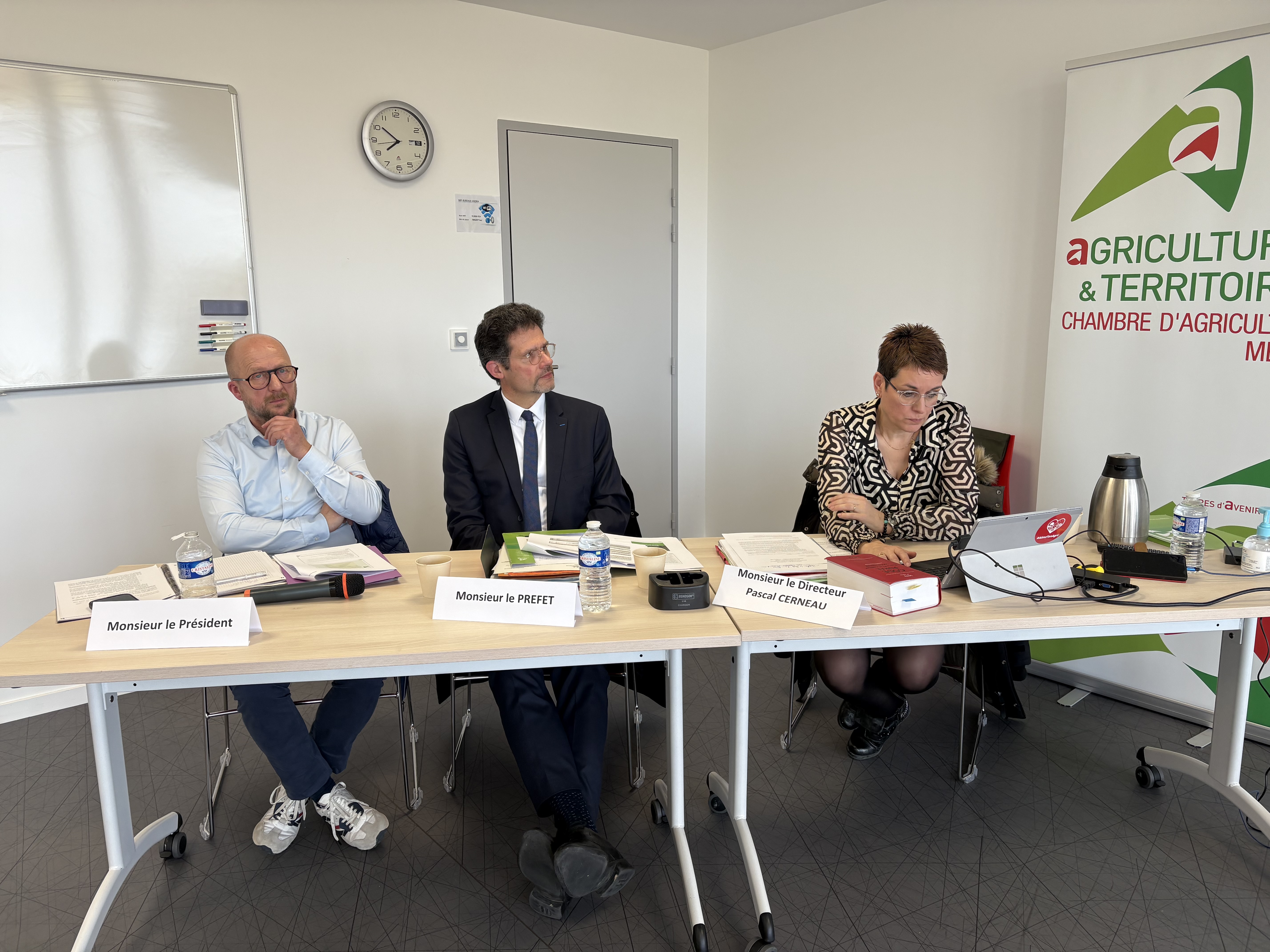 Nicolas Pérotin, réélu à la tête de la Chambre d’agriculture de la Meuse