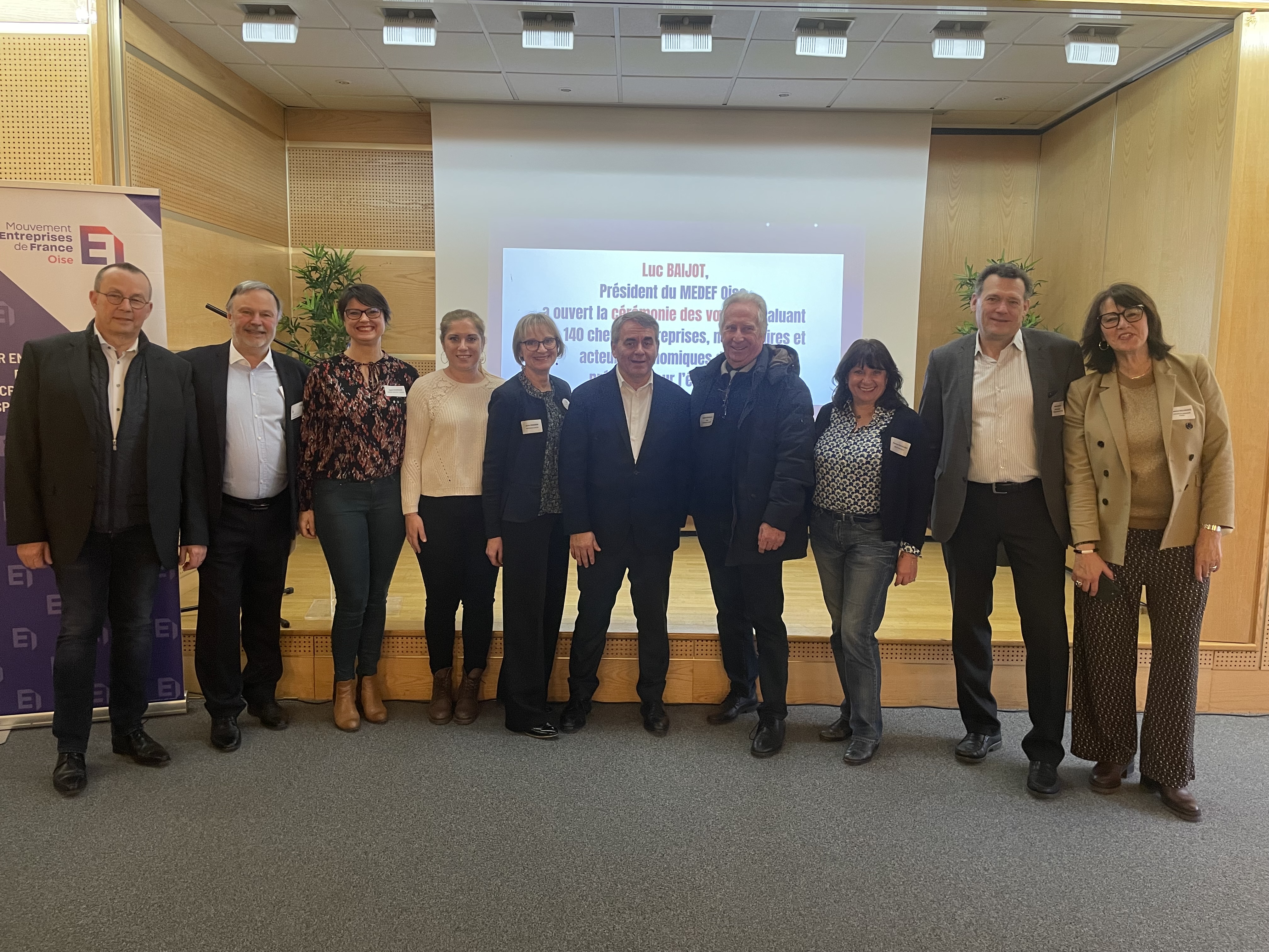 L'ambition entrepreneuriale collective, le vœu du Medef Oise pour l'année 2025 