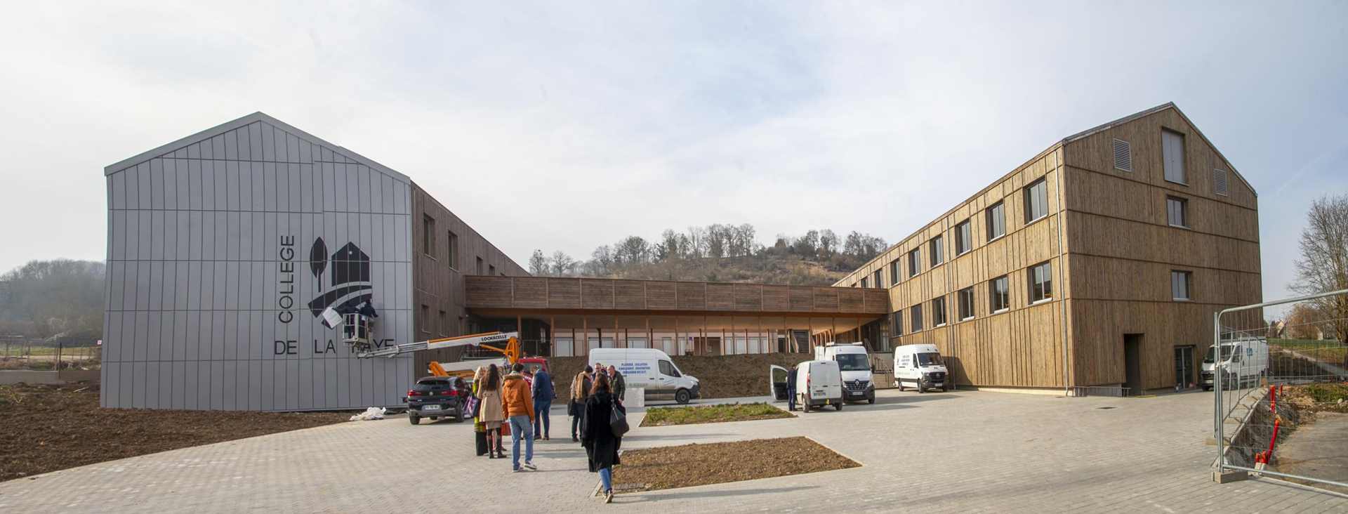 Une première rentrée pour le nouveau collège de Condé-en-Brie