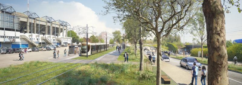 Le Havre : lancement des travaux pour la nouvelle ligne de tramway