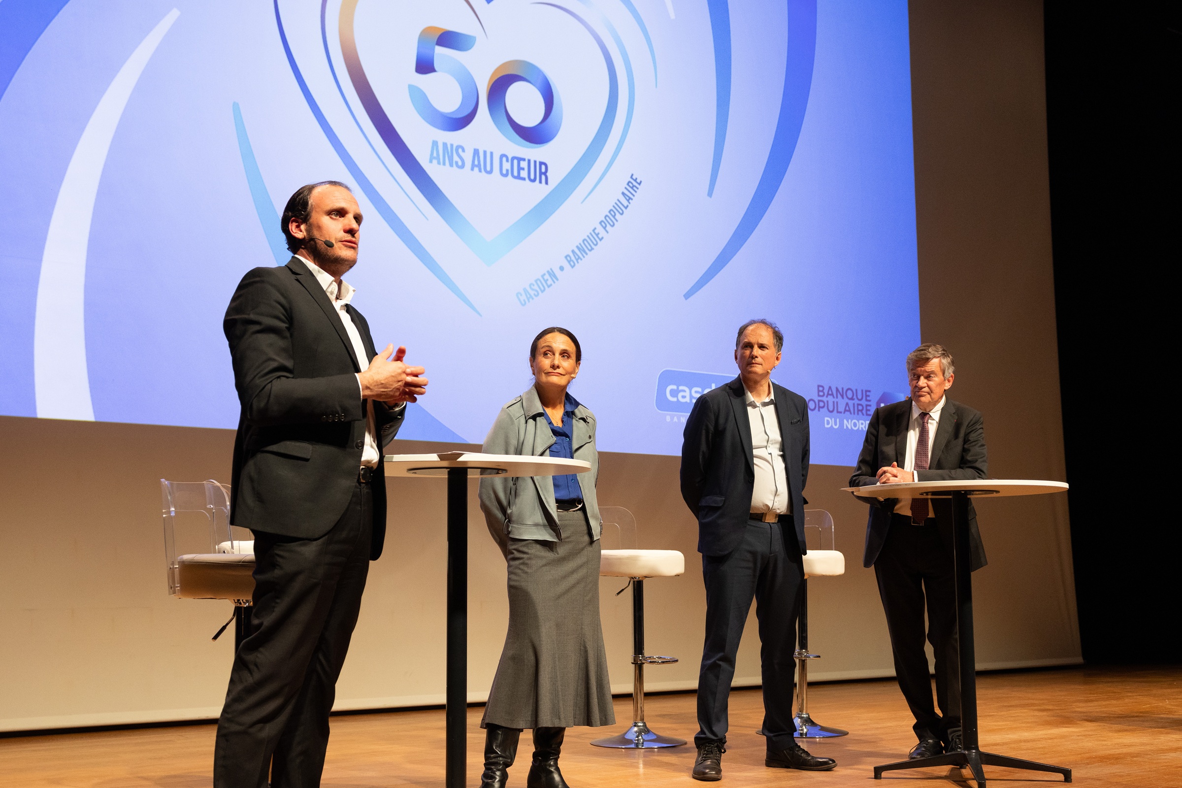 La CASDEN Banque Populaire et la Banque Populaire du Nord fêtent leurs 50 ans de partenariat