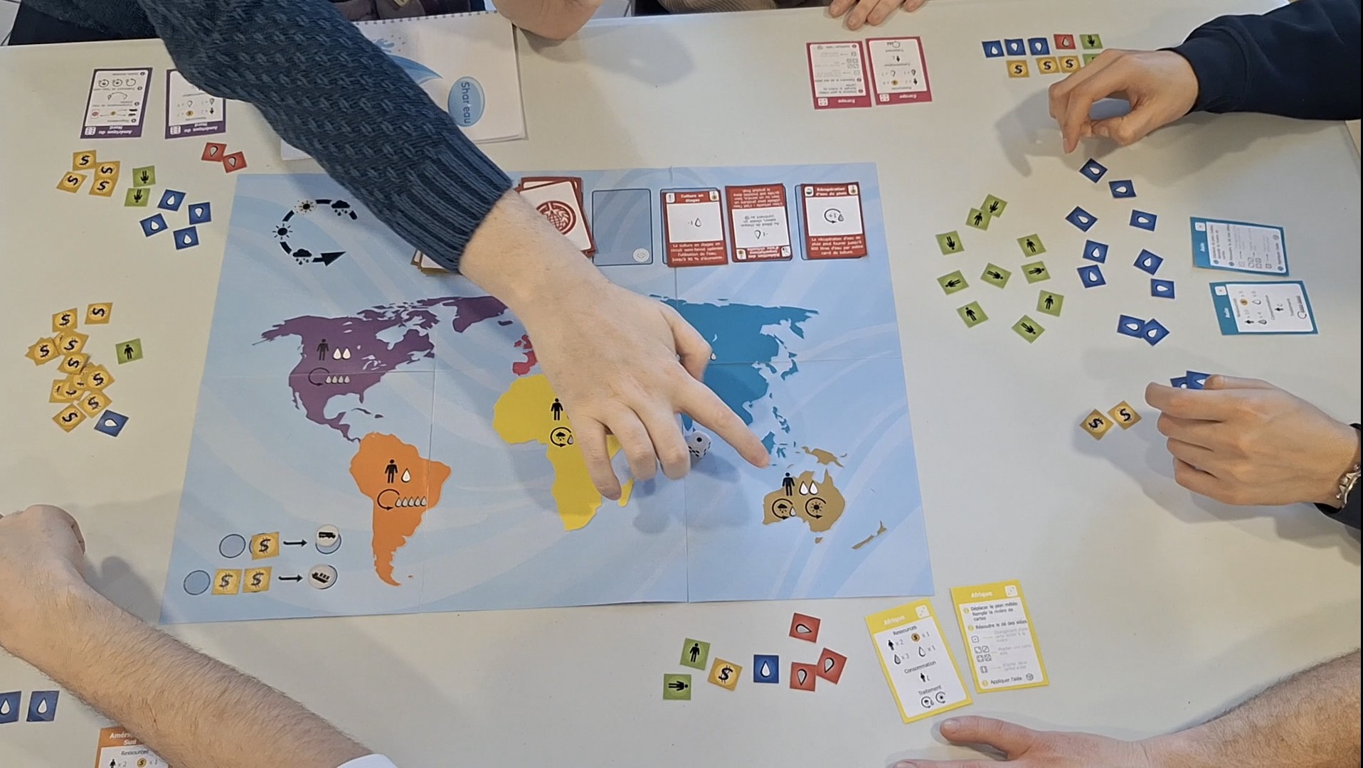 Shar’eau, un jeu de société pour sensibiliser aux enjeux de l’eau 