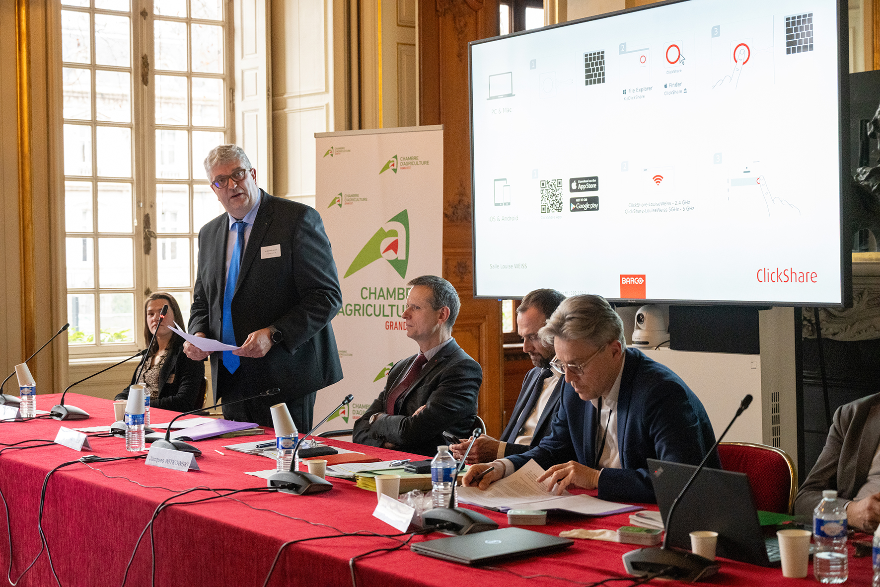 Jérôme Mathieu prend la présidence de la Chambre d’agriculture Grand Est 