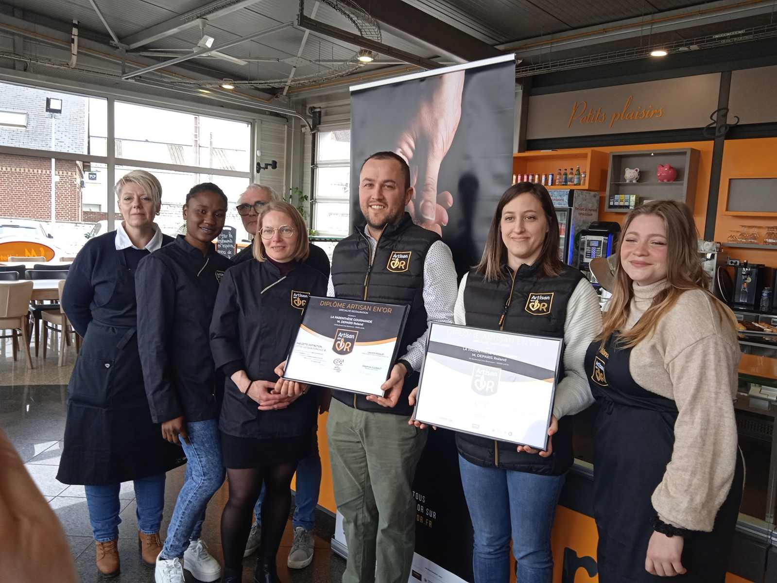 Laon : un charcutier traiteur reconnu Artisan en or