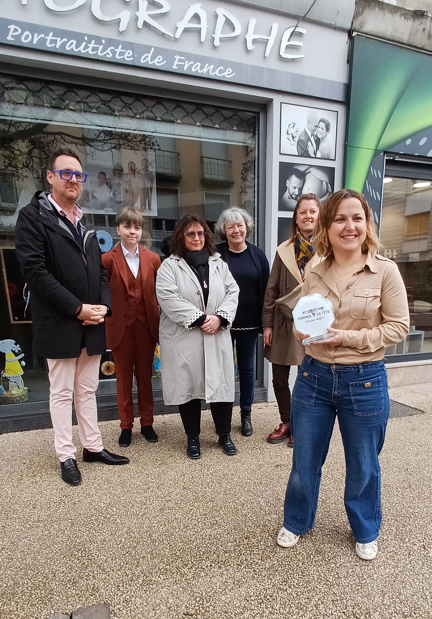 Une cheffe d’entreprise connectée récompensée