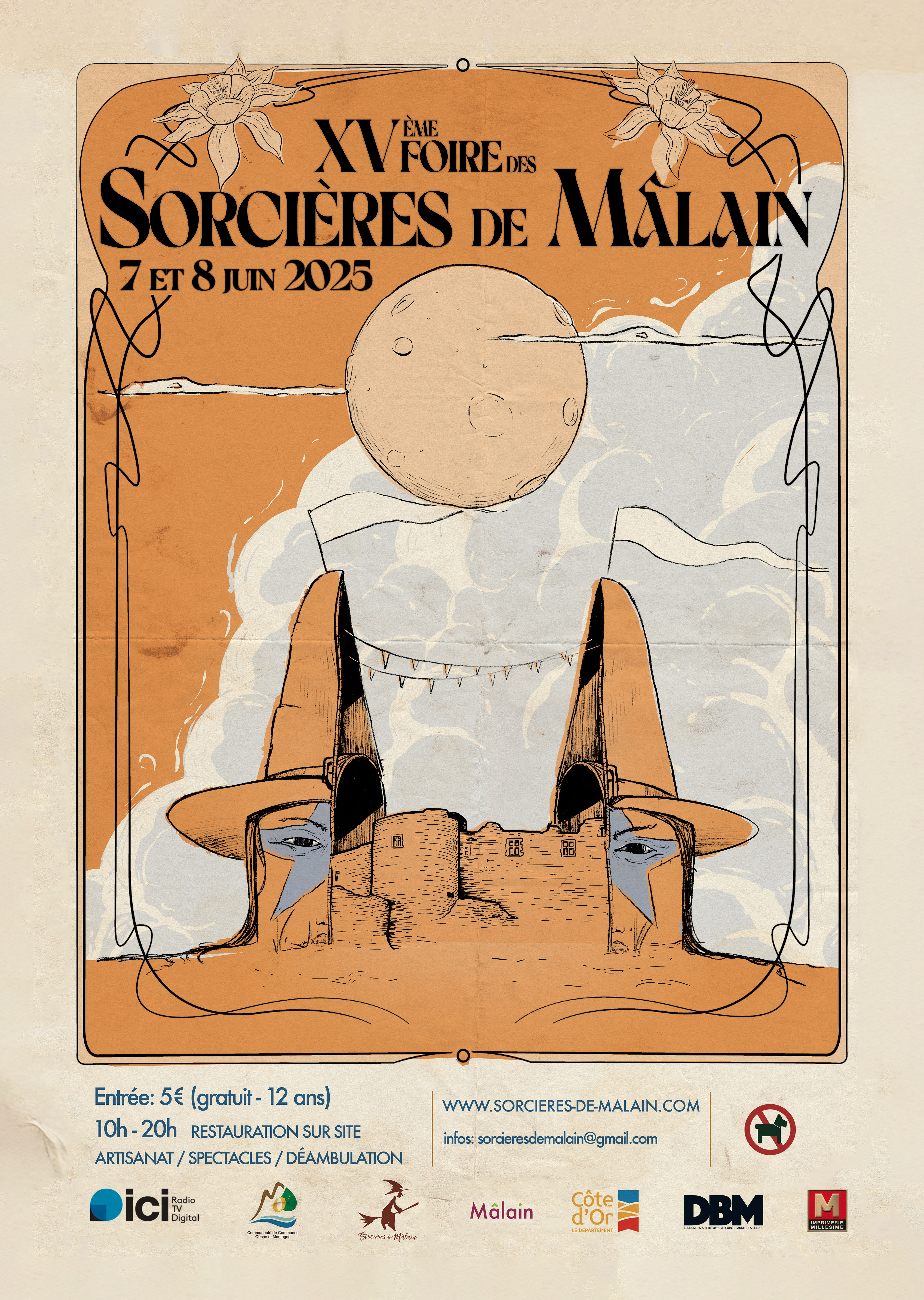 La Foire des Sorcières de Mâlain est de retour pour une édition pétillante et pleine de sorcelleries