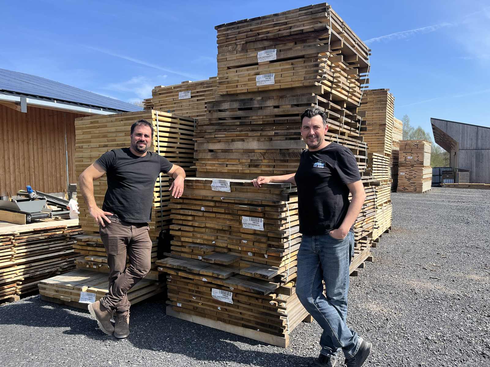 Anizy-le-Grand : une nouvelle scierie qui valorise le bois local