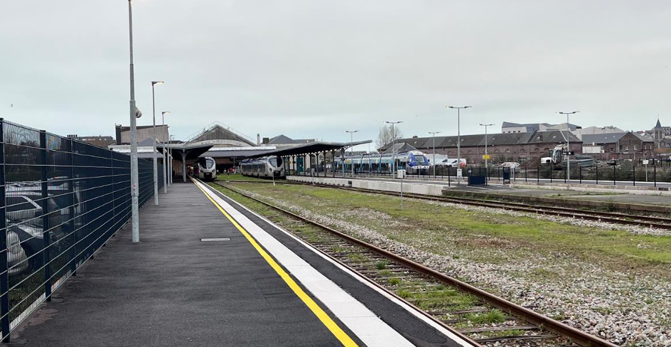 La gare de Dieppe : les travaux de mise en accessibilité inaugurés