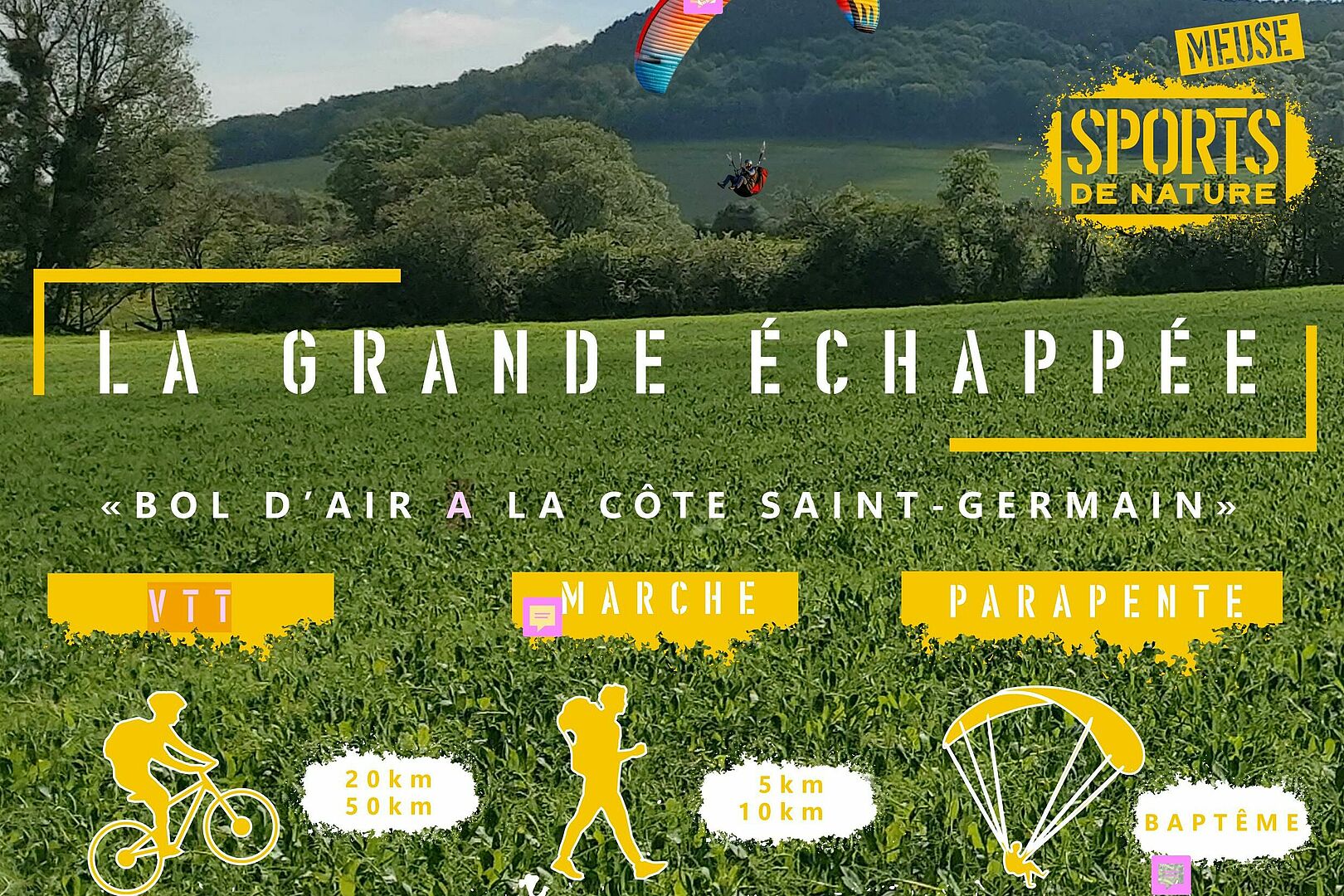 La Côte Saint-Germain accueille une journée sportive et nature le 18 mai