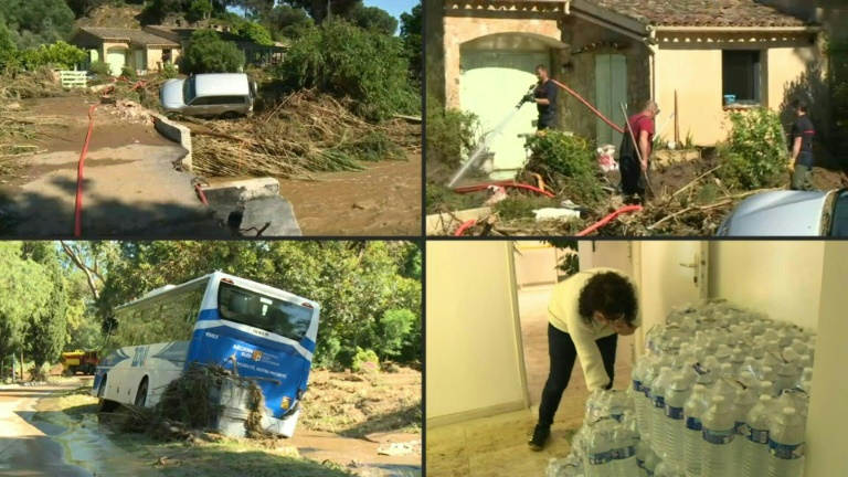 Trois morts dans le Var, emportés par une brusque montée des eaux