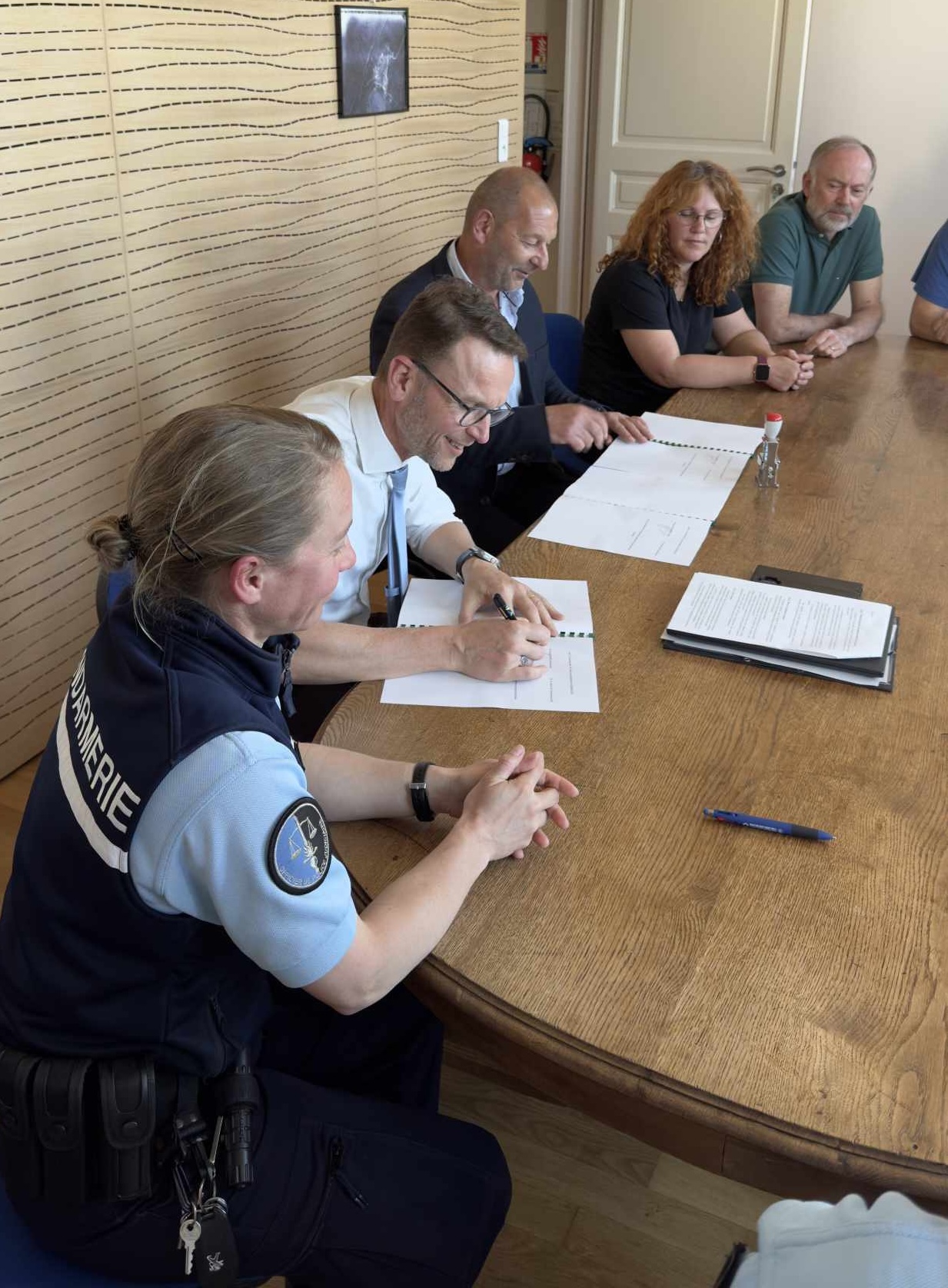 Une convention de participation citoyenne signée à Champneuville