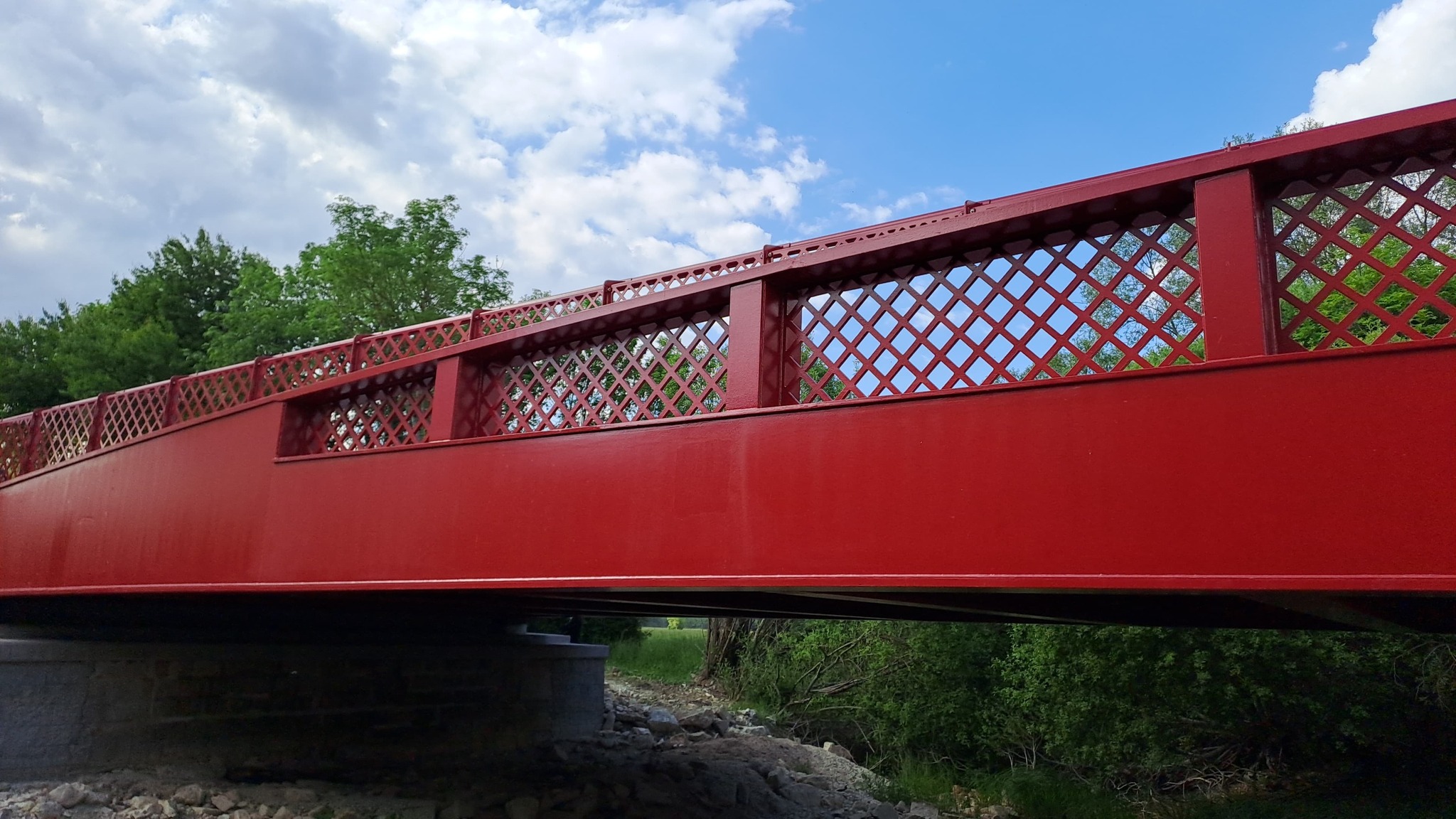 Inauguration des ponts entre Mécrin et Sampigny après neuf mois de travaux