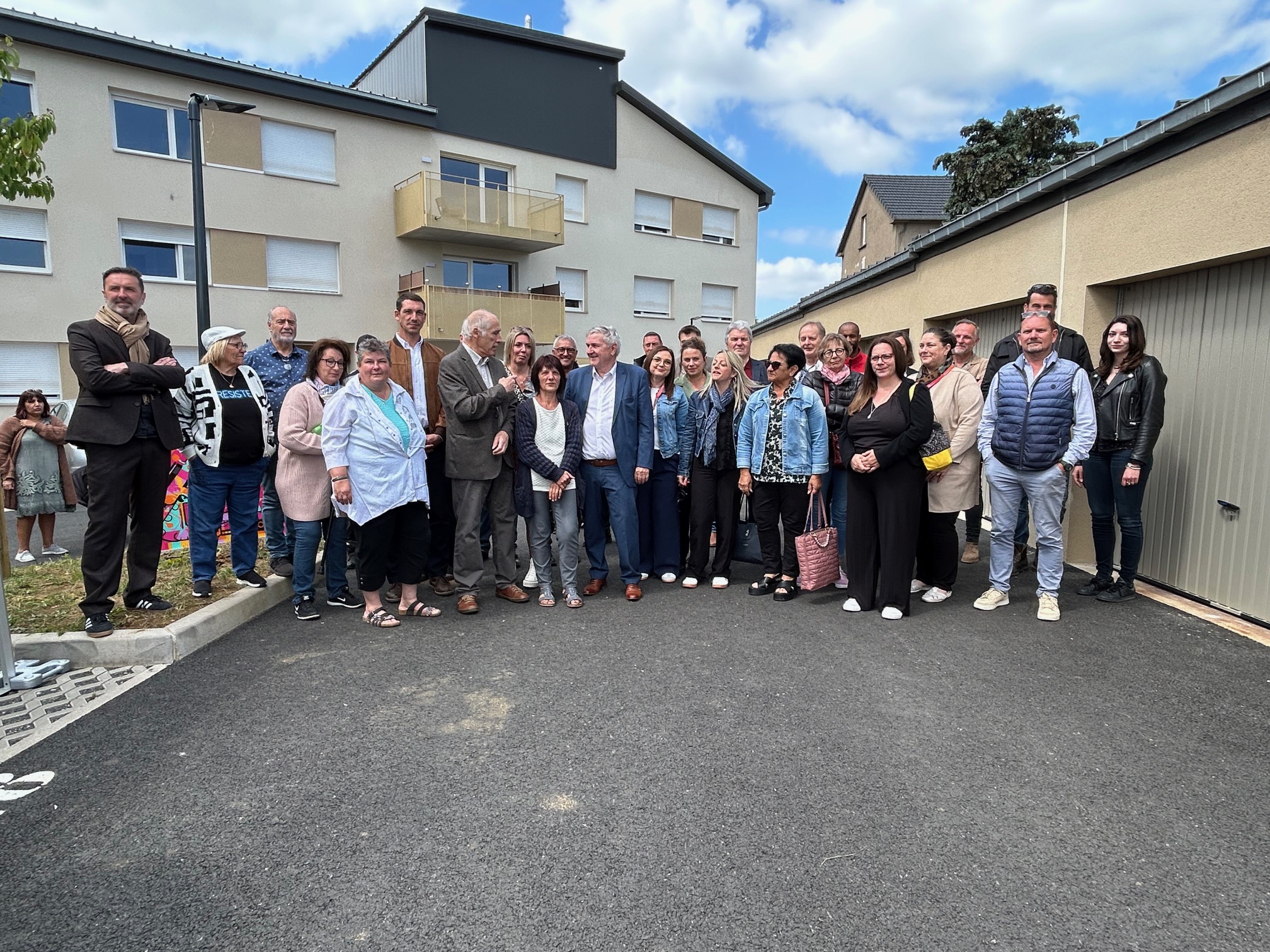 Inauguration d’un nouveau programme de 26 logements neufs à Vitry-sur-Orne  
