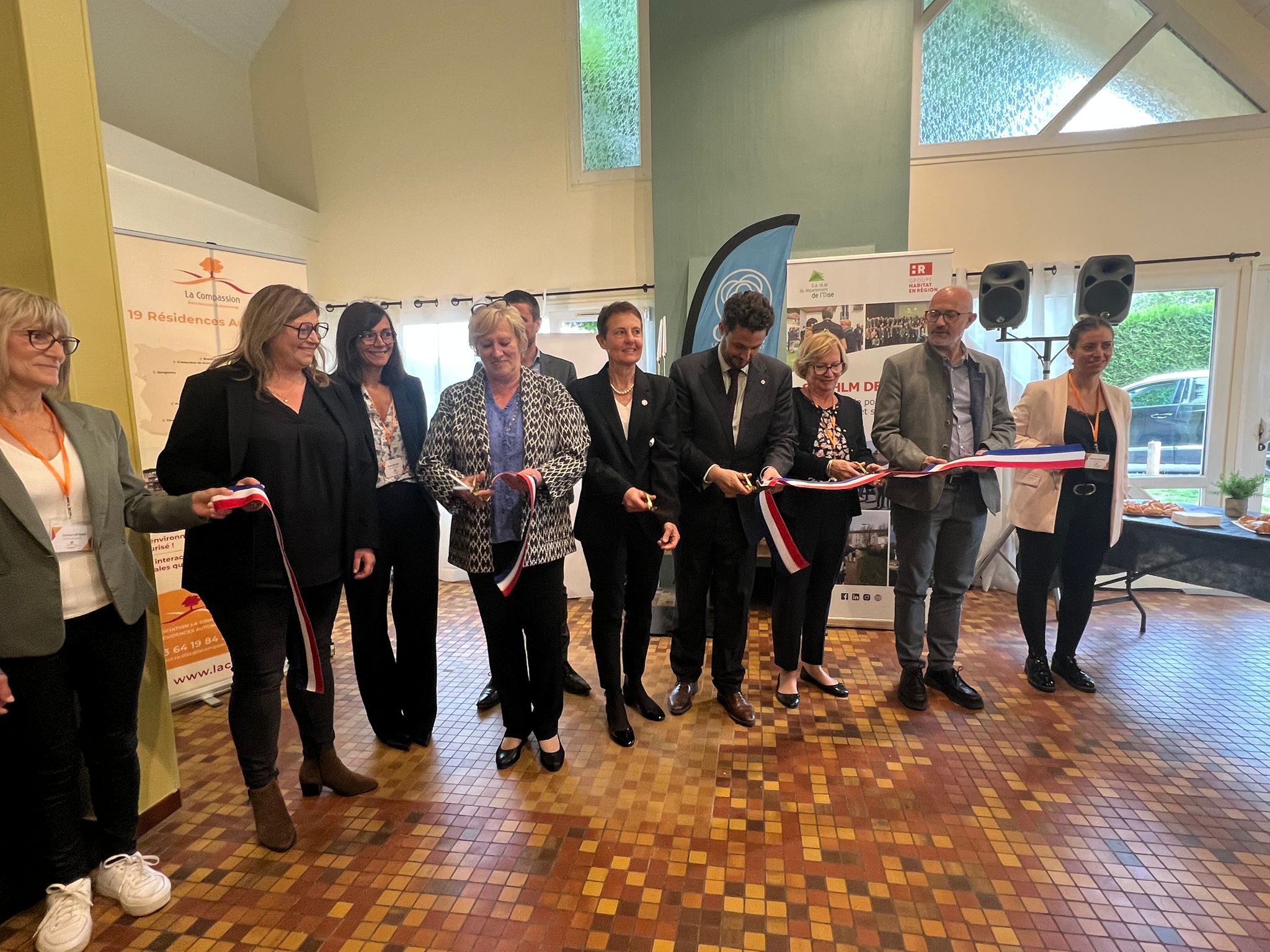 La S.A. HLM de l'Oise et la Compassion, ensemble pour le mieux vieillir en résidences autonomes