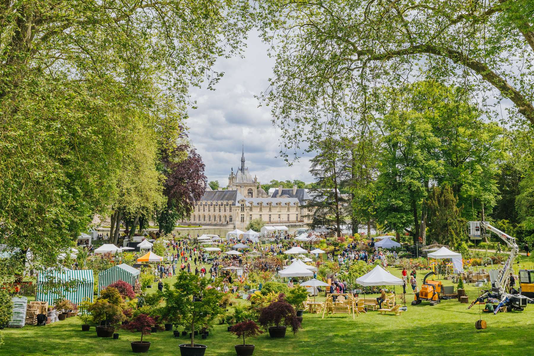 Les Journéees des plantes au château de Chantilly 