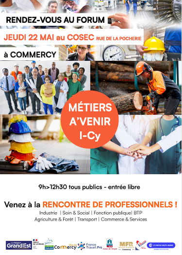 Le Forum Métiers A'VENIR I-Cy met le cap sur les métiers de demain à Commercy
