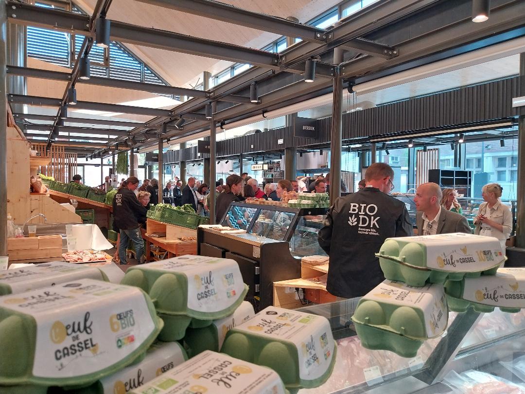 Dunkerque inaugure les 1000 m2 de ses halles alimentaires en cœur de ville