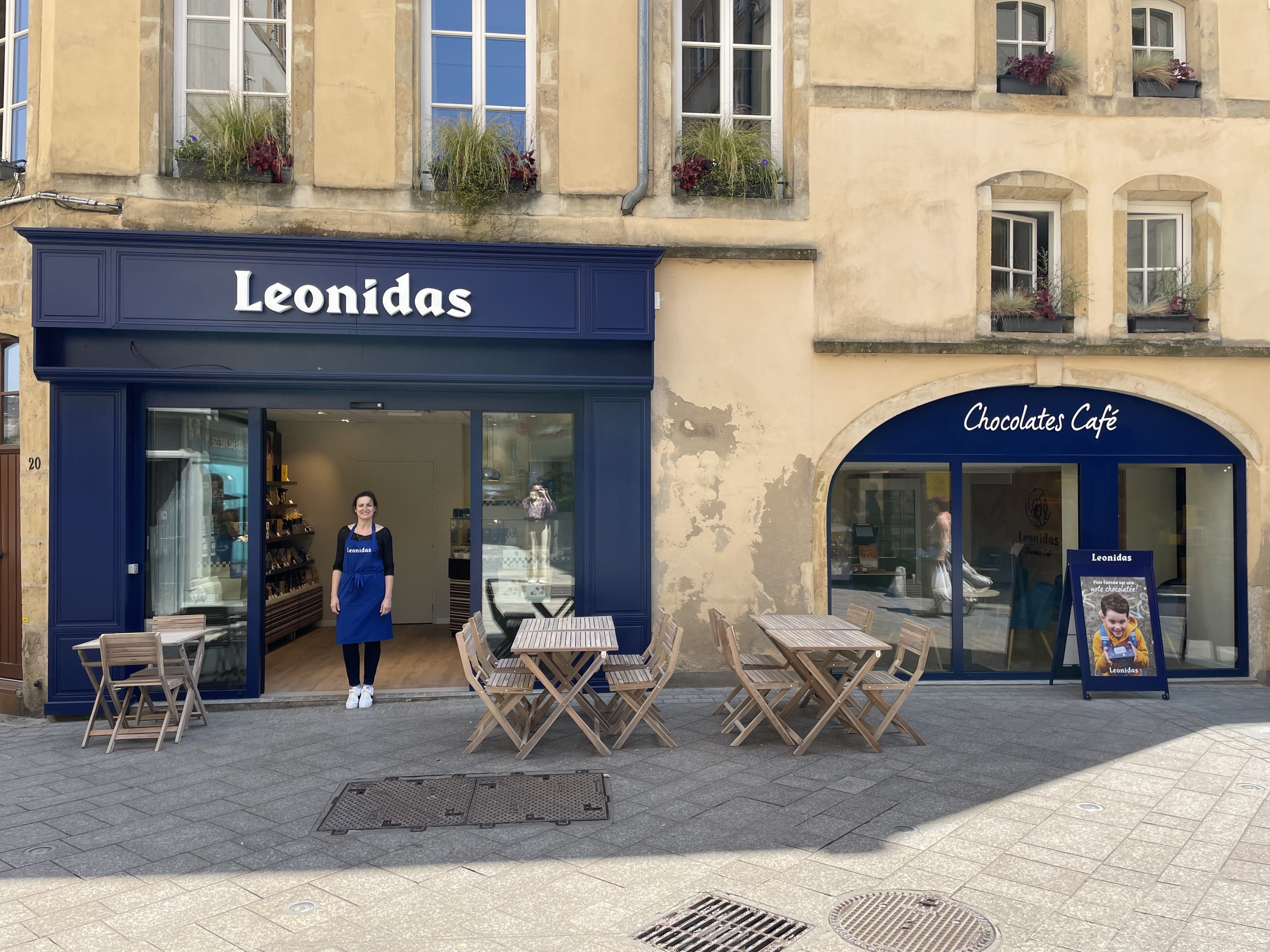 Leonidas ouvre une nouvelle boutique à Metz 