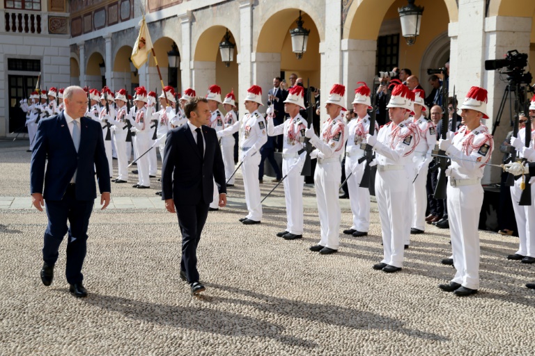 Macron en visite d'Etat à Monaco, pays de 