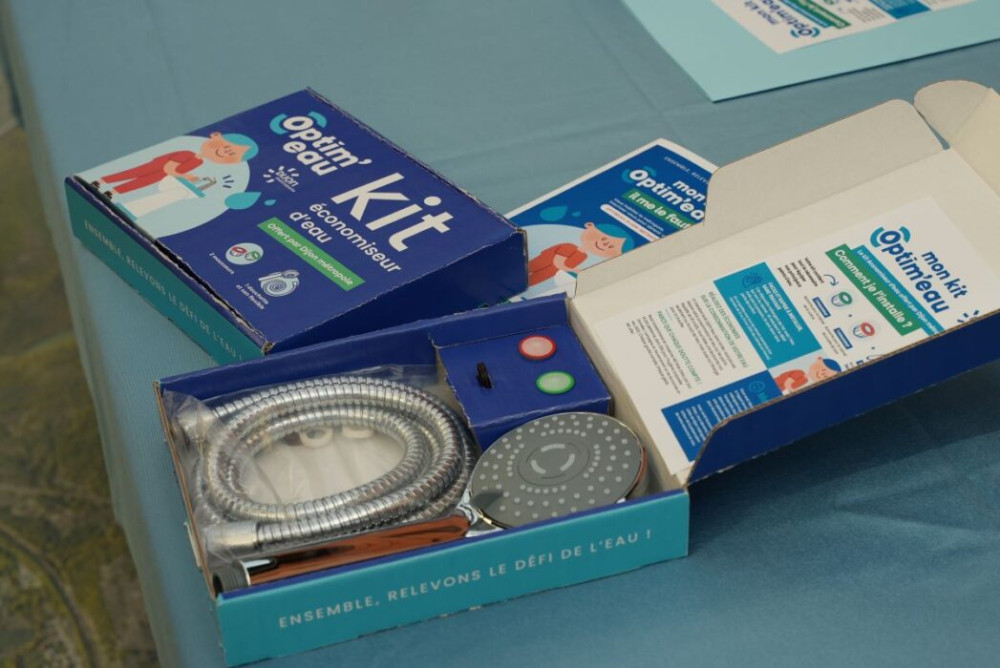 Dijon Métropole lance une nouvelle campagne de distribution de kits Optim’eau