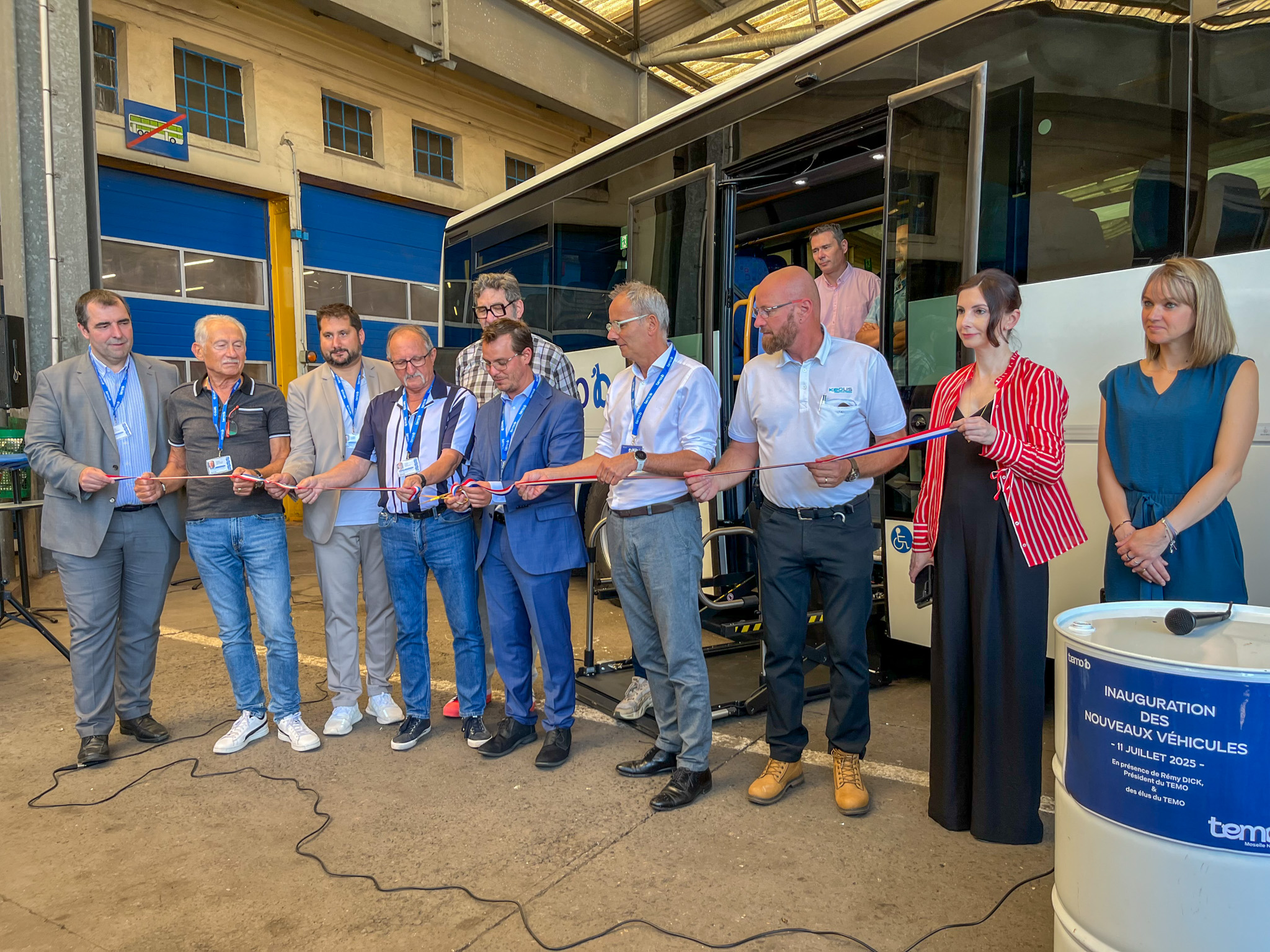 Moselle Nord : TeMo dévoile ses nouveaux véhicules 