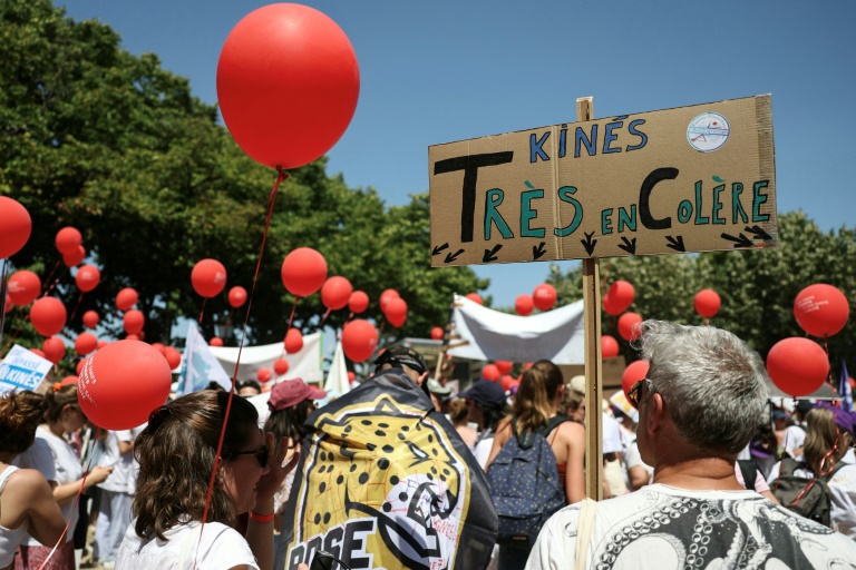 La santé libérale dans la rue pour réclamer 