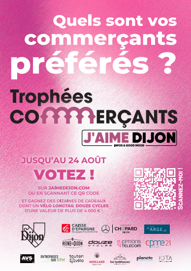 Trophées Commerçants J’aime Dijon : les votes sont ouverts jusqu’au 24 août