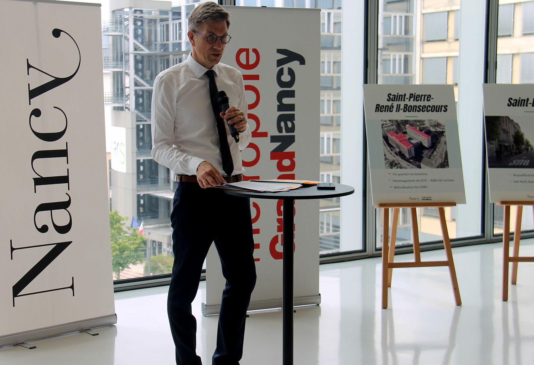 Mathieu Klein dresse son bilan et assure la dynamique économique grand nancéienne