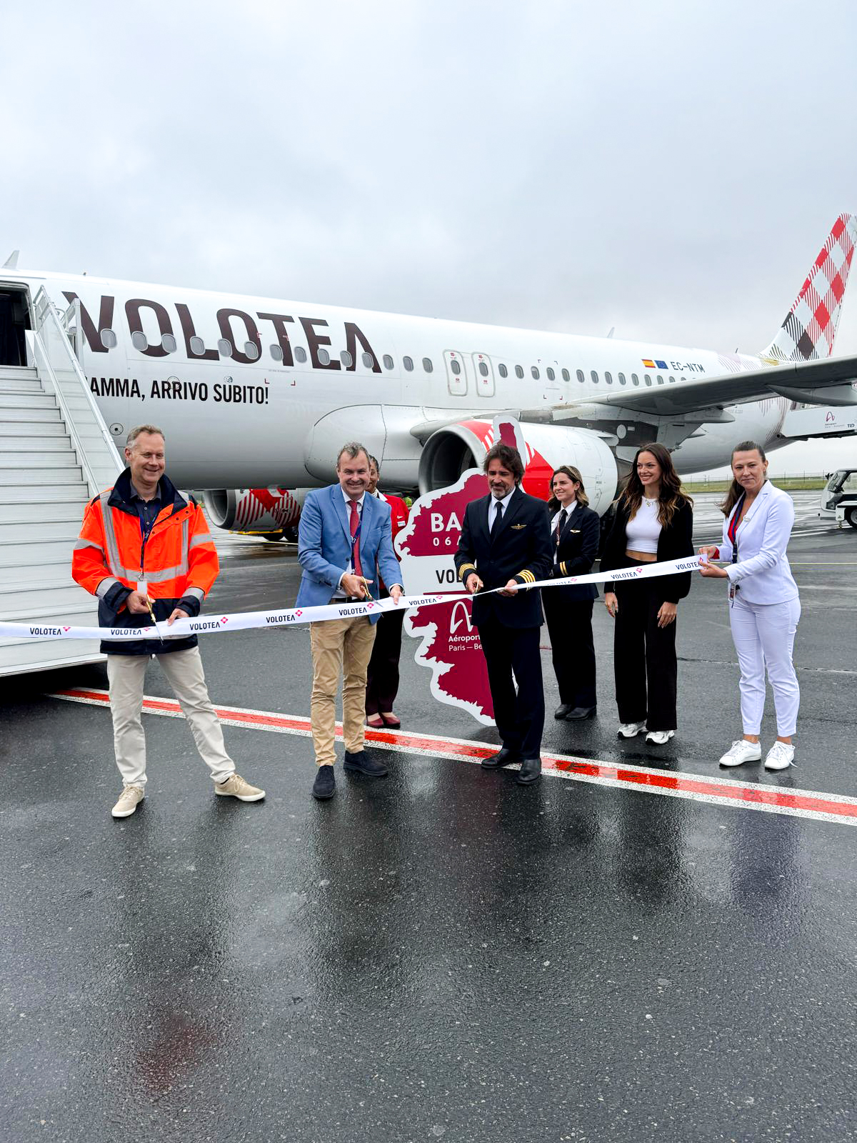 Aéroport Paris-Beauvais : premier vol pour Volotea vers Bastia