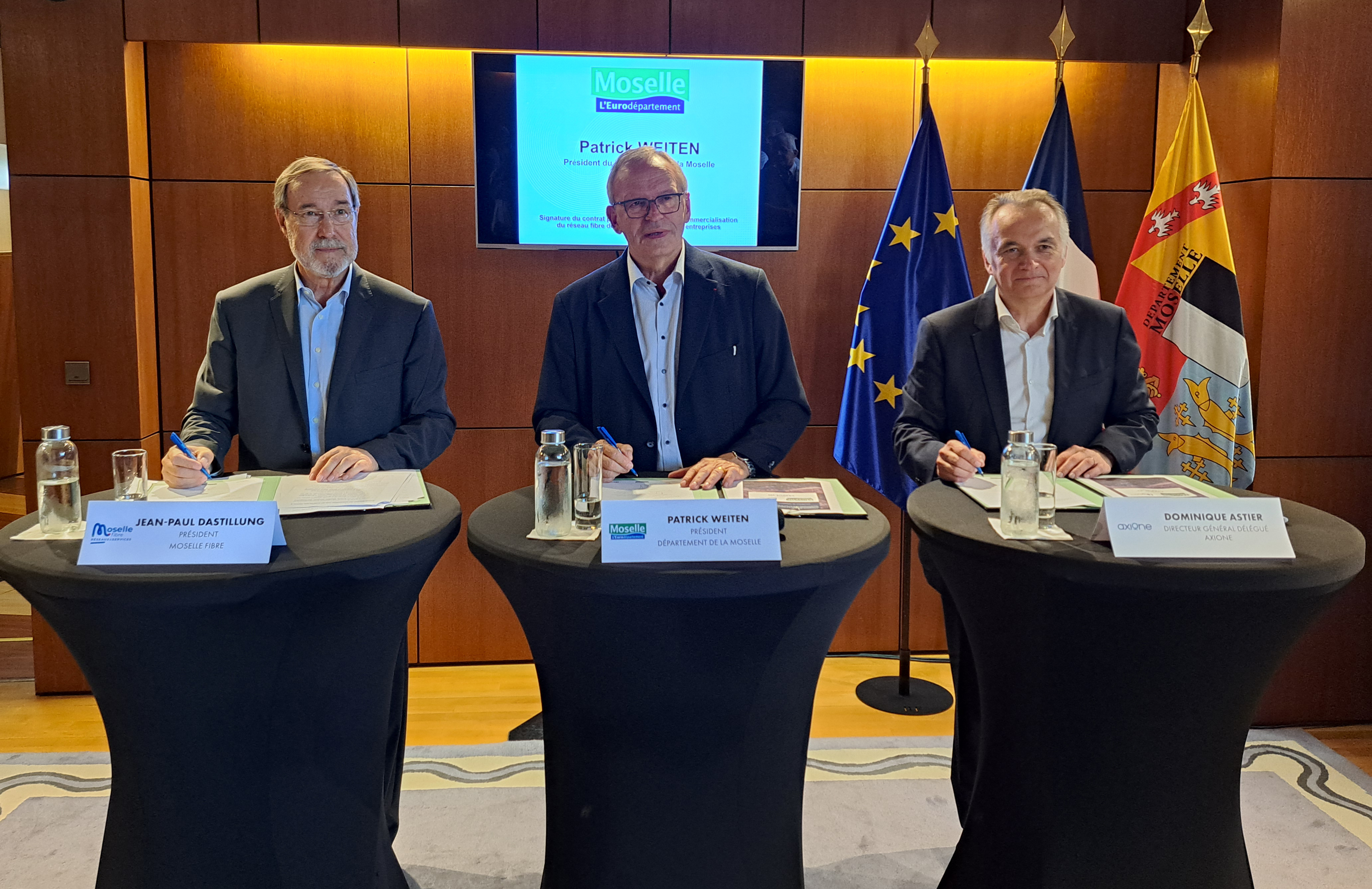 Axione prend les rênes du réseau fibre en Moselle