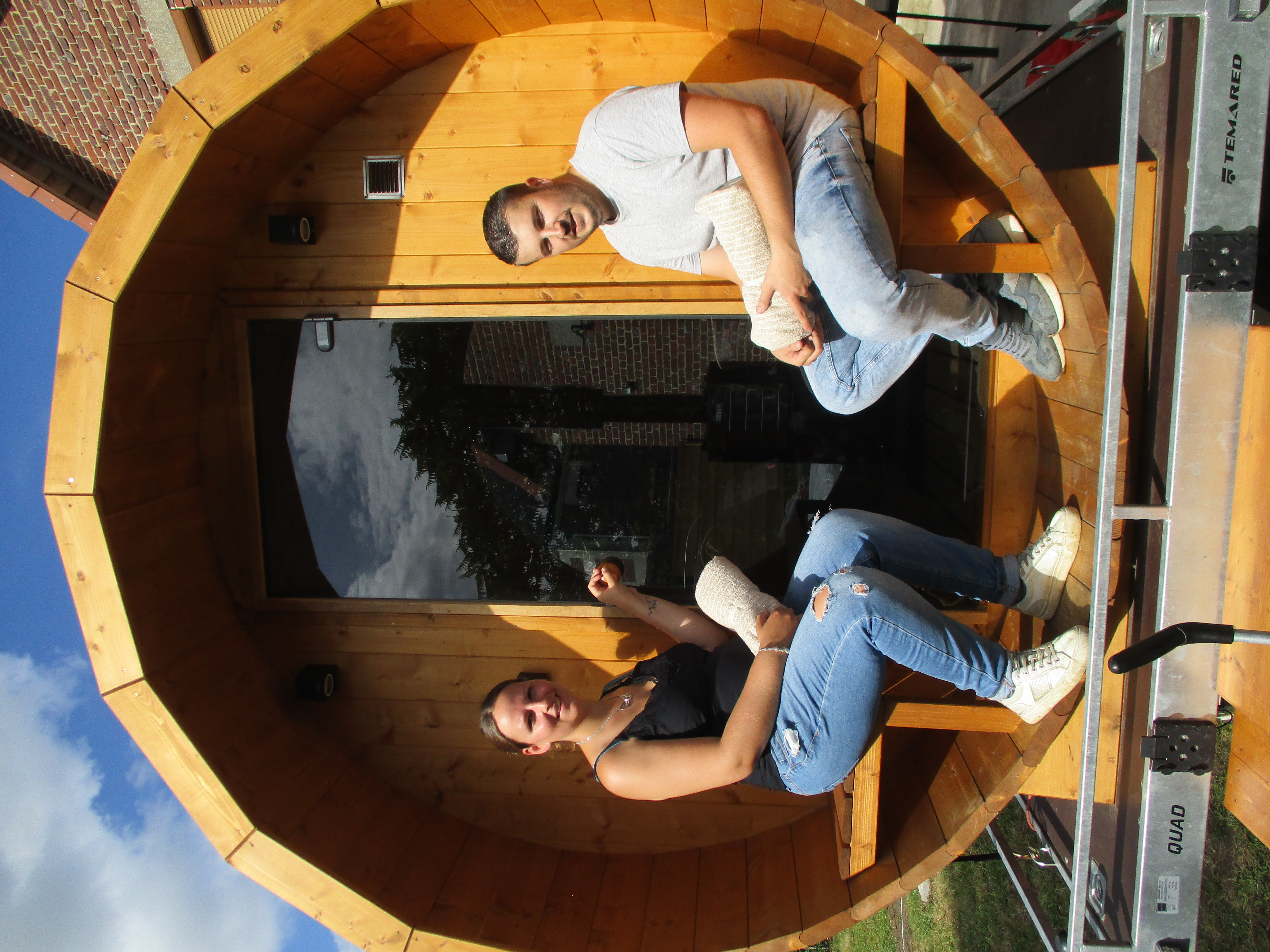 Avec «Mon sauna chez moi», le bien-être arrive à domicile 