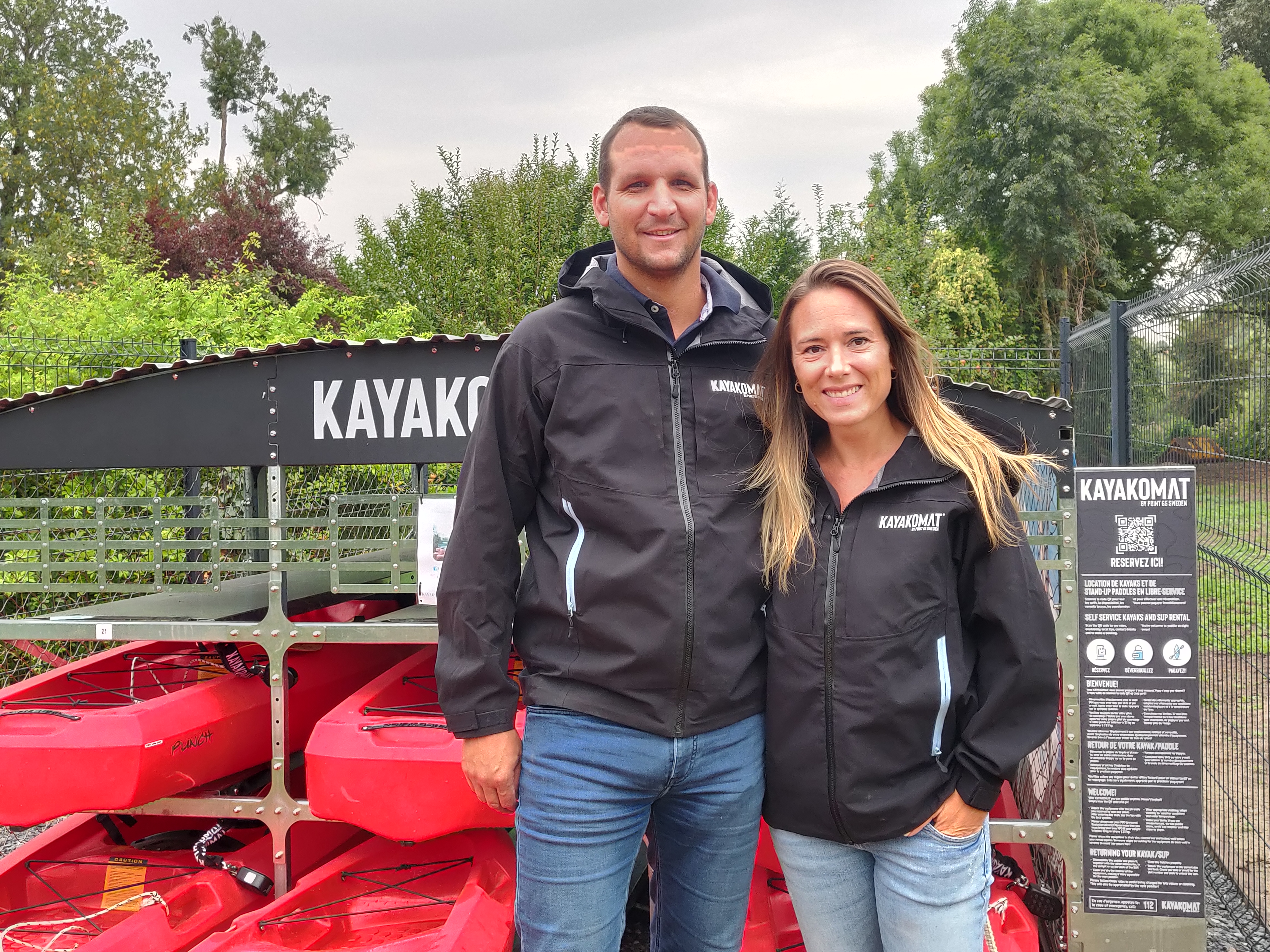 Un distributeur de kayaks s’installe à Sailly-Laurette
