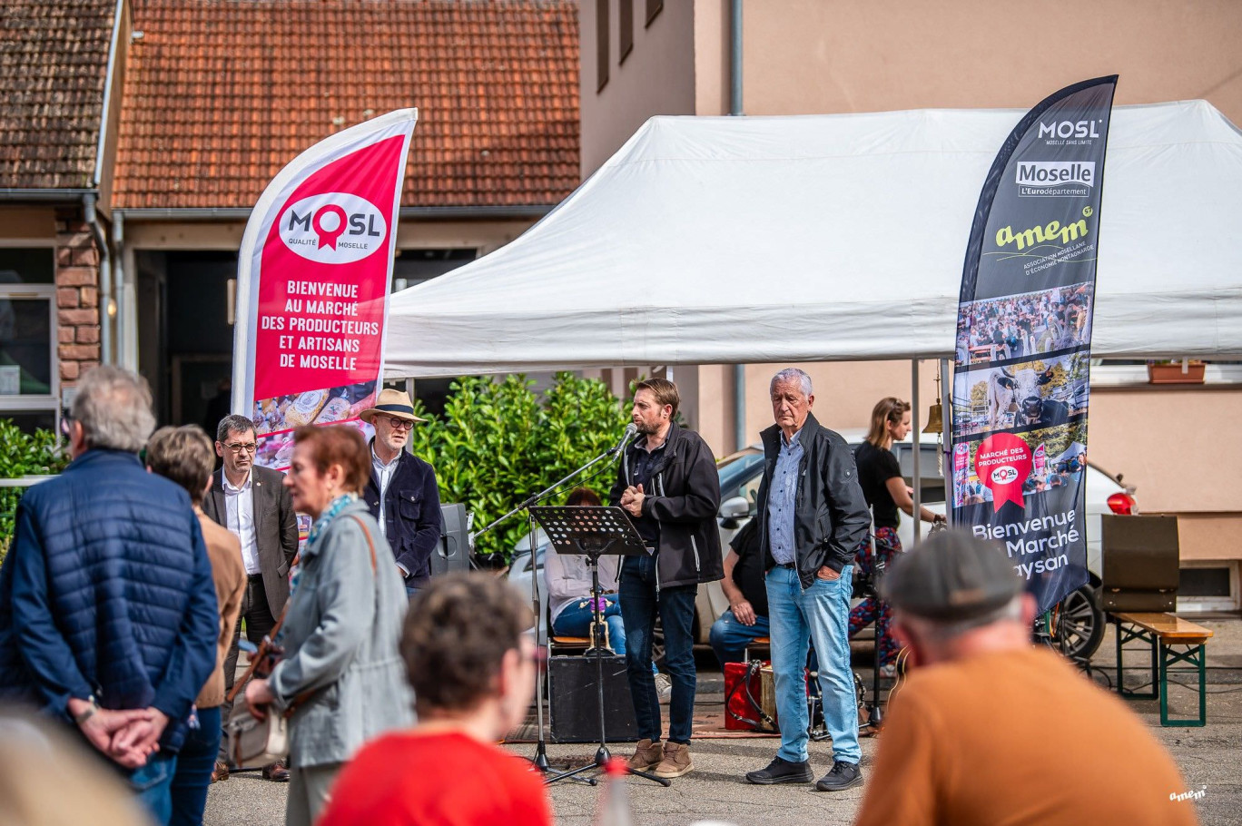 L’AMEM organise son marché paysan à Gros-Réderching 