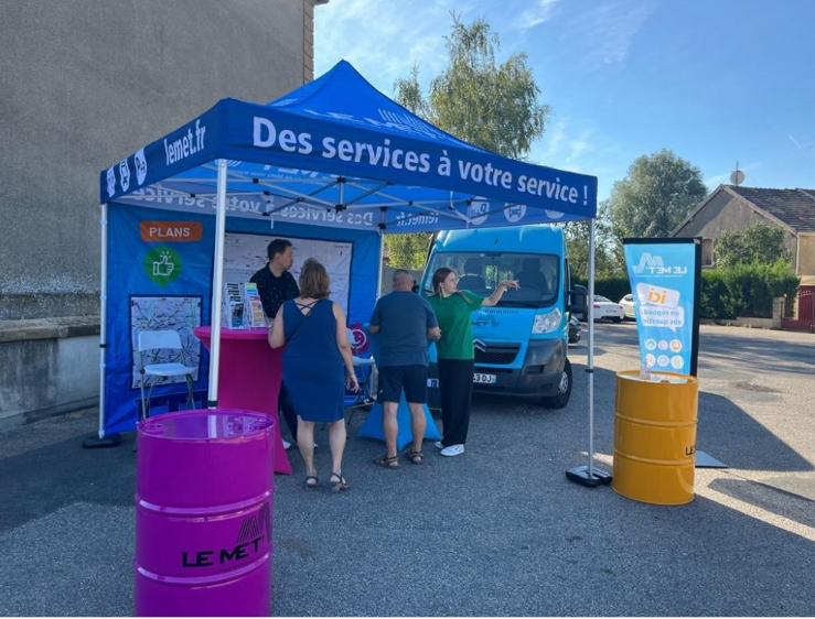 LE MET’ : un bus info pour faire découvrir ses services 