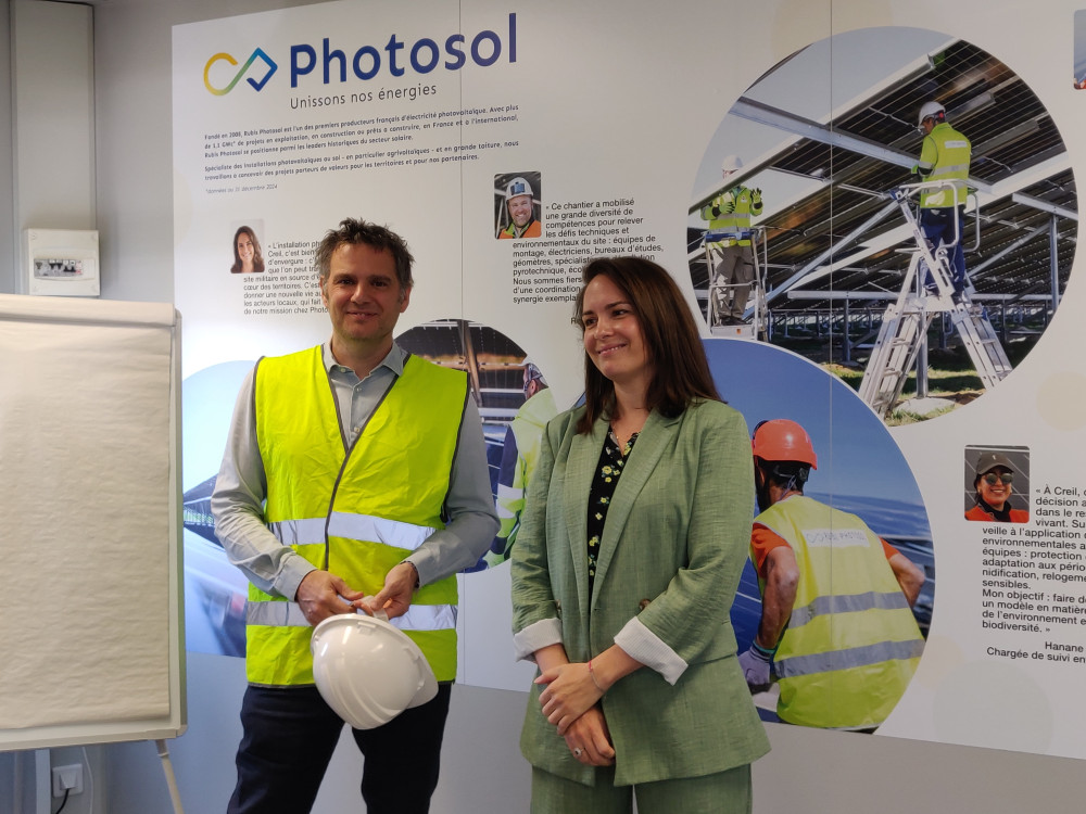 Creil accueille la 2e plus grande centrale solaire de France