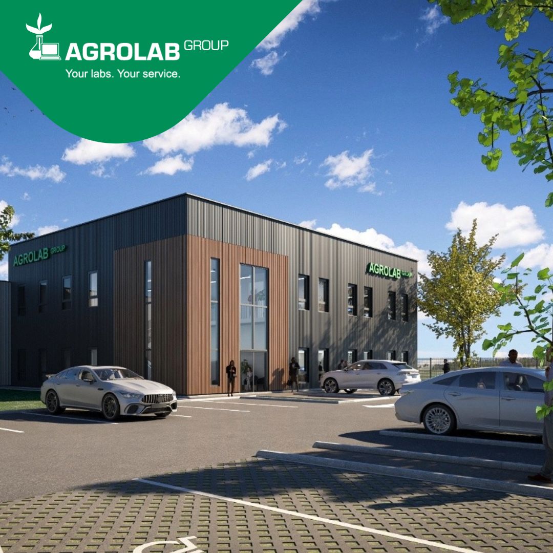 Heudebouville: Agrolab pose la première pierre de son laboratoire d’analyses environnementales