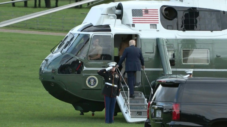 Trump se dit déçu par Poutine, à la fin de sa visite d'Etat au Royaume-Uni