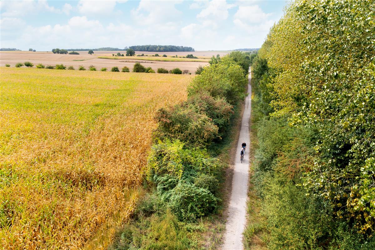 La Traverse du Ponthieu, voie verte d'Abbeville à Saint-Riquier, est inaugurée