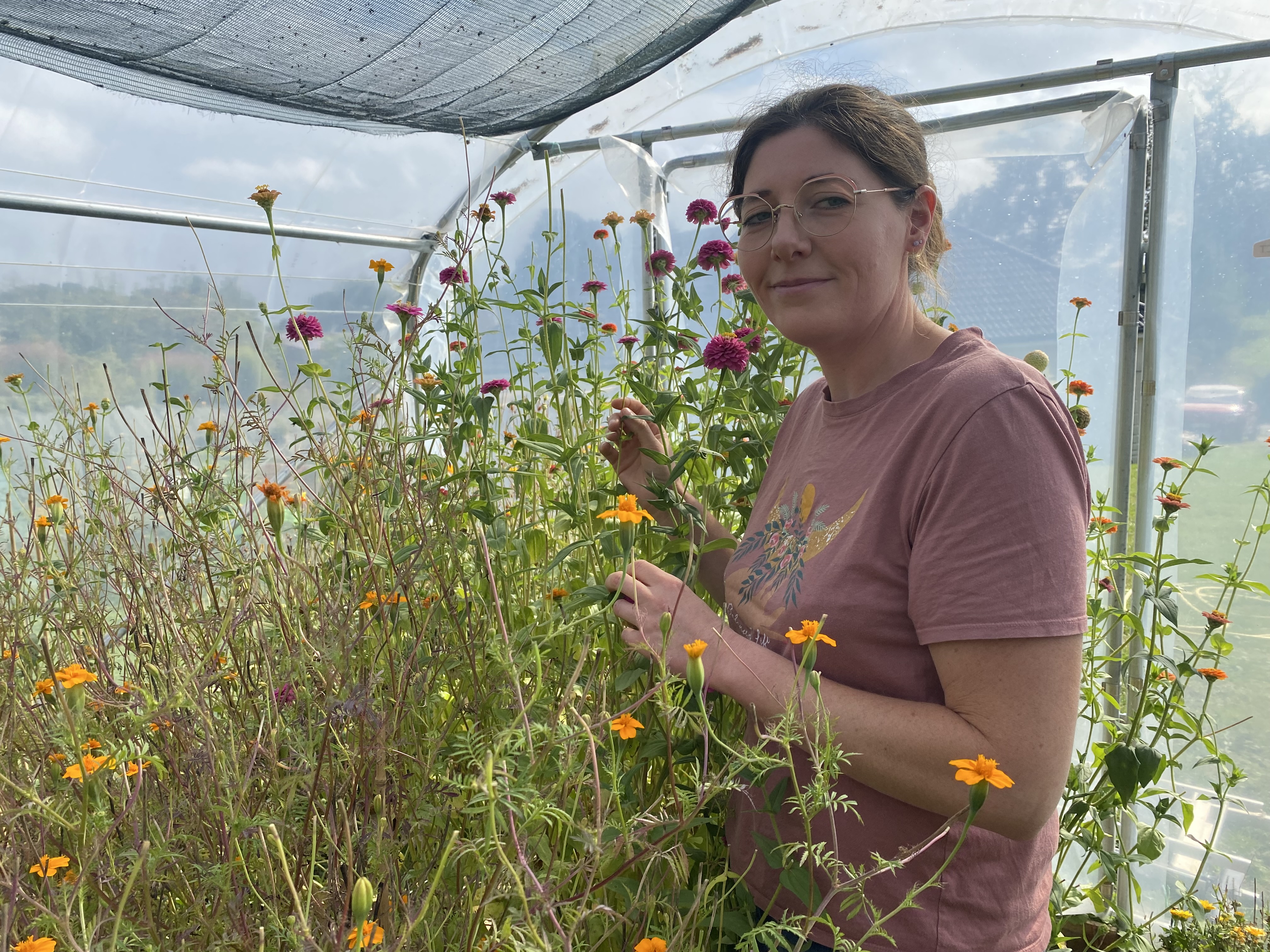 Le Jardin des Possibles fait pousser des fleurs comestibles à Buigny-l’Abbé