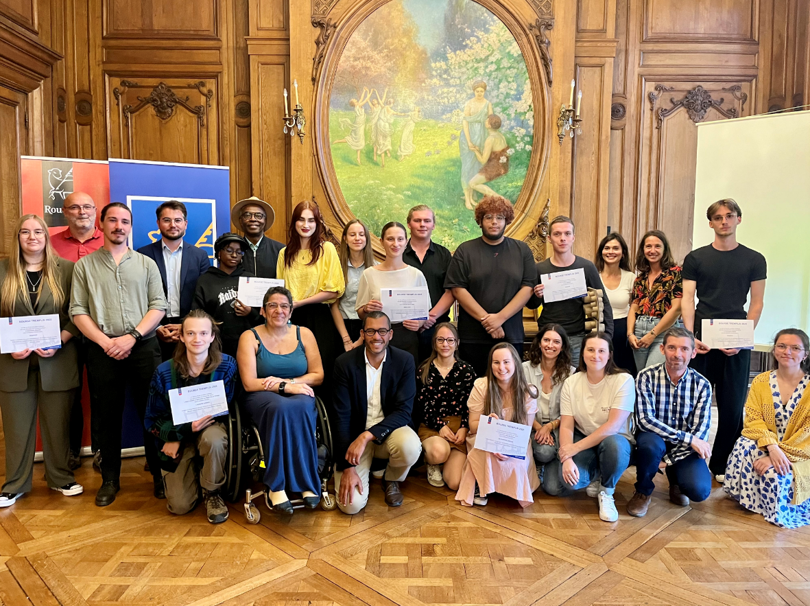 Rouen : huit projets de jeunes soutenus par la bourse Tremplin