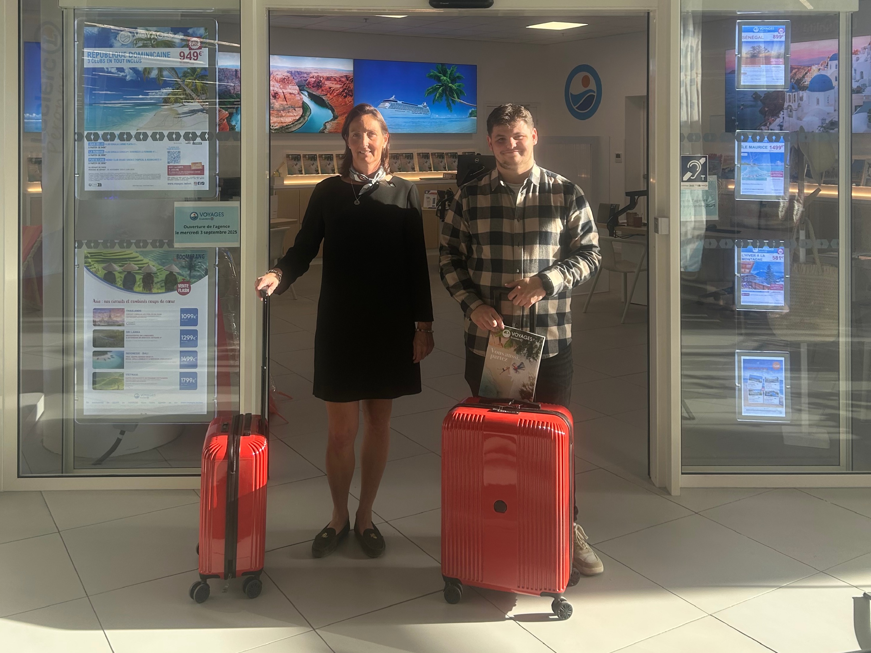 Les Voyages E.Leclerc posent leurs valises à Péronne