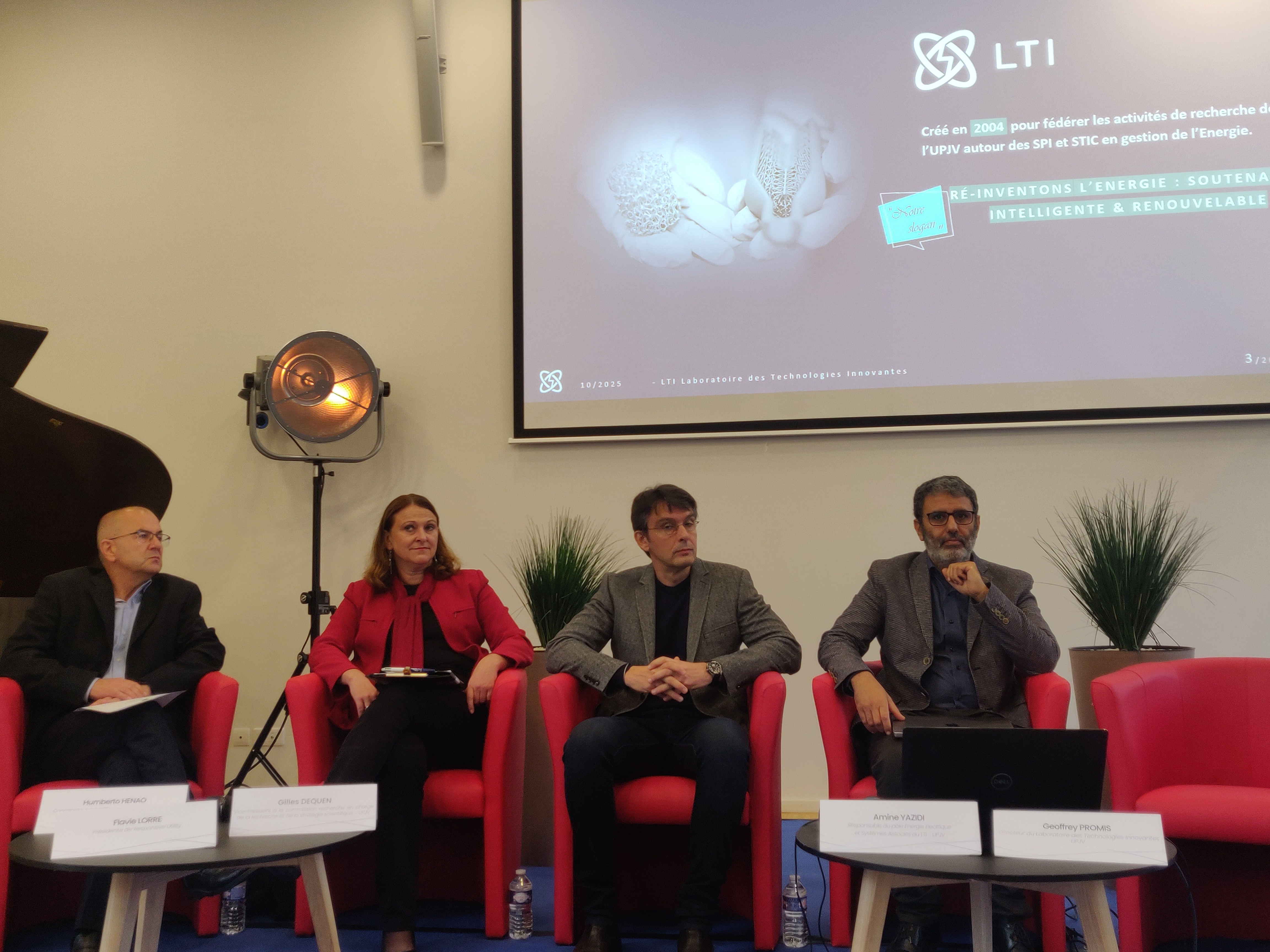 Le projet Positive energy for all officiellement lancé à l'Université de Picardie