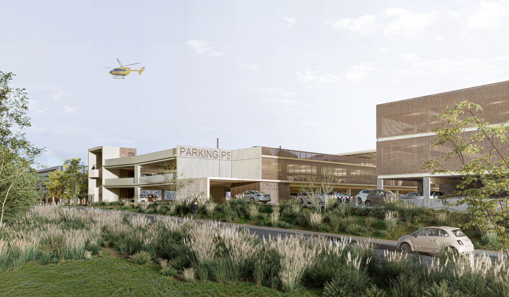 CHRU de Nancy : un parking innovant à Brabois pour 2027