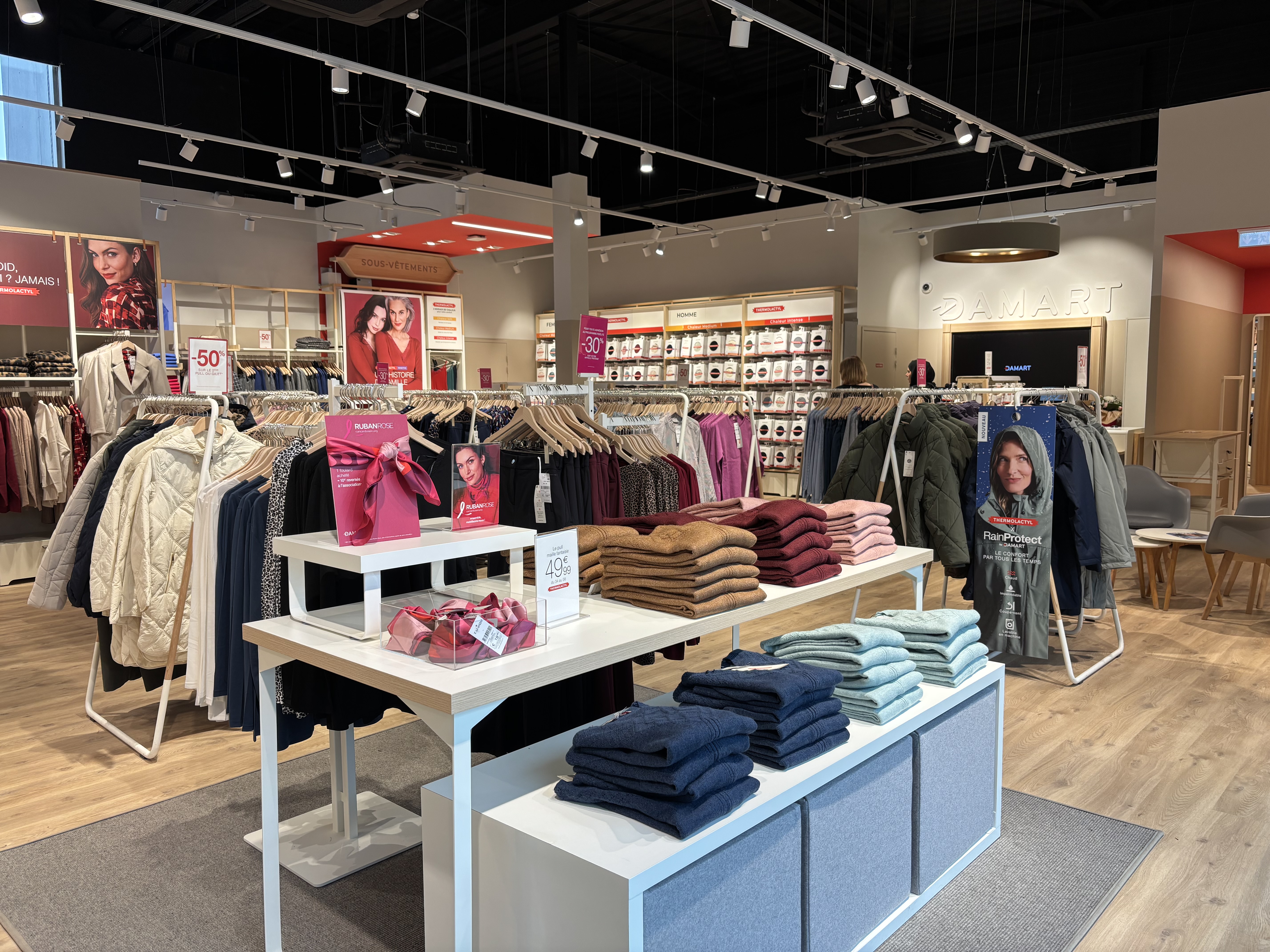 Roubaix : Damart, la marque aux 72 ans traverse le temps et reste innovante