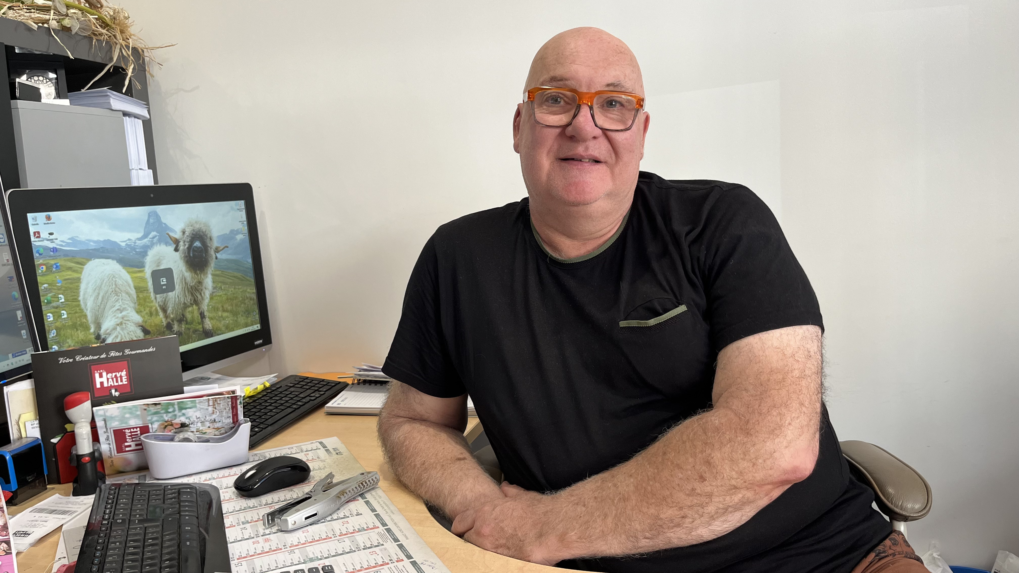 Hervé Halle, un traiteur devenu la voix des artisans de l'Aisne