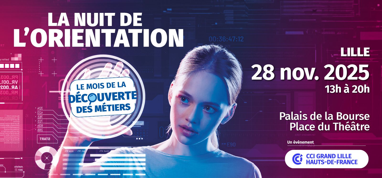 La Nuit de l’Orientation, le  28 novembre, à Lille