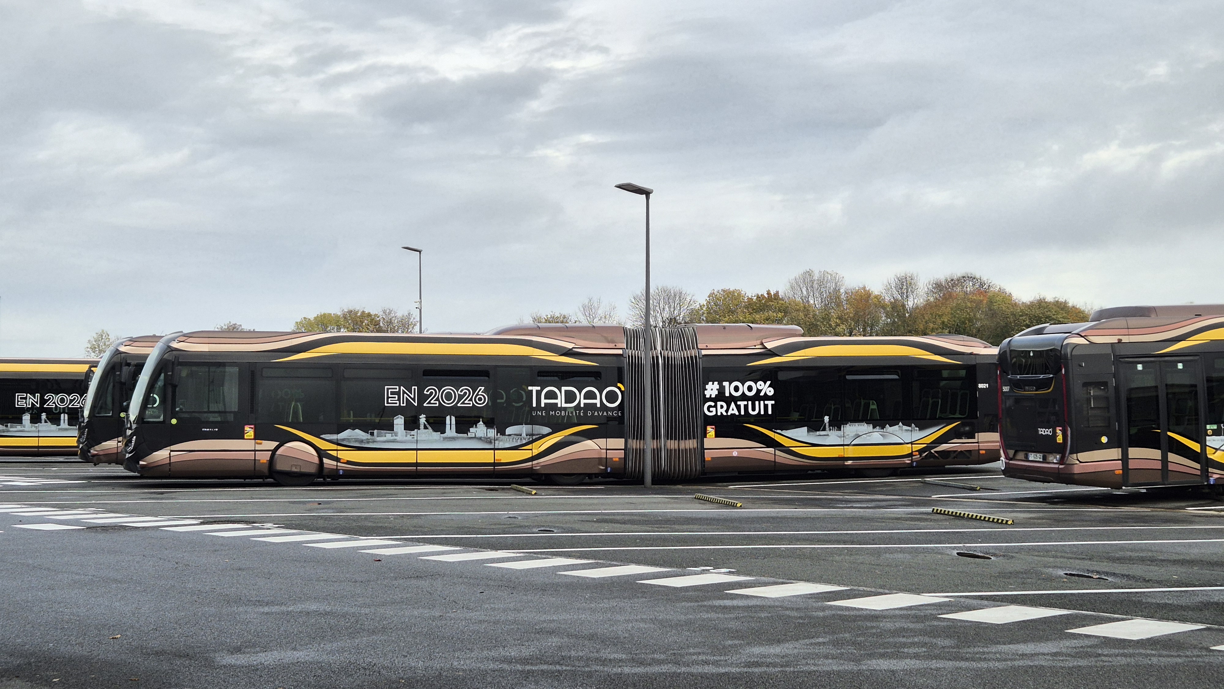 TADAO, le plus grand réseau de transports en commun gratuit  de France !