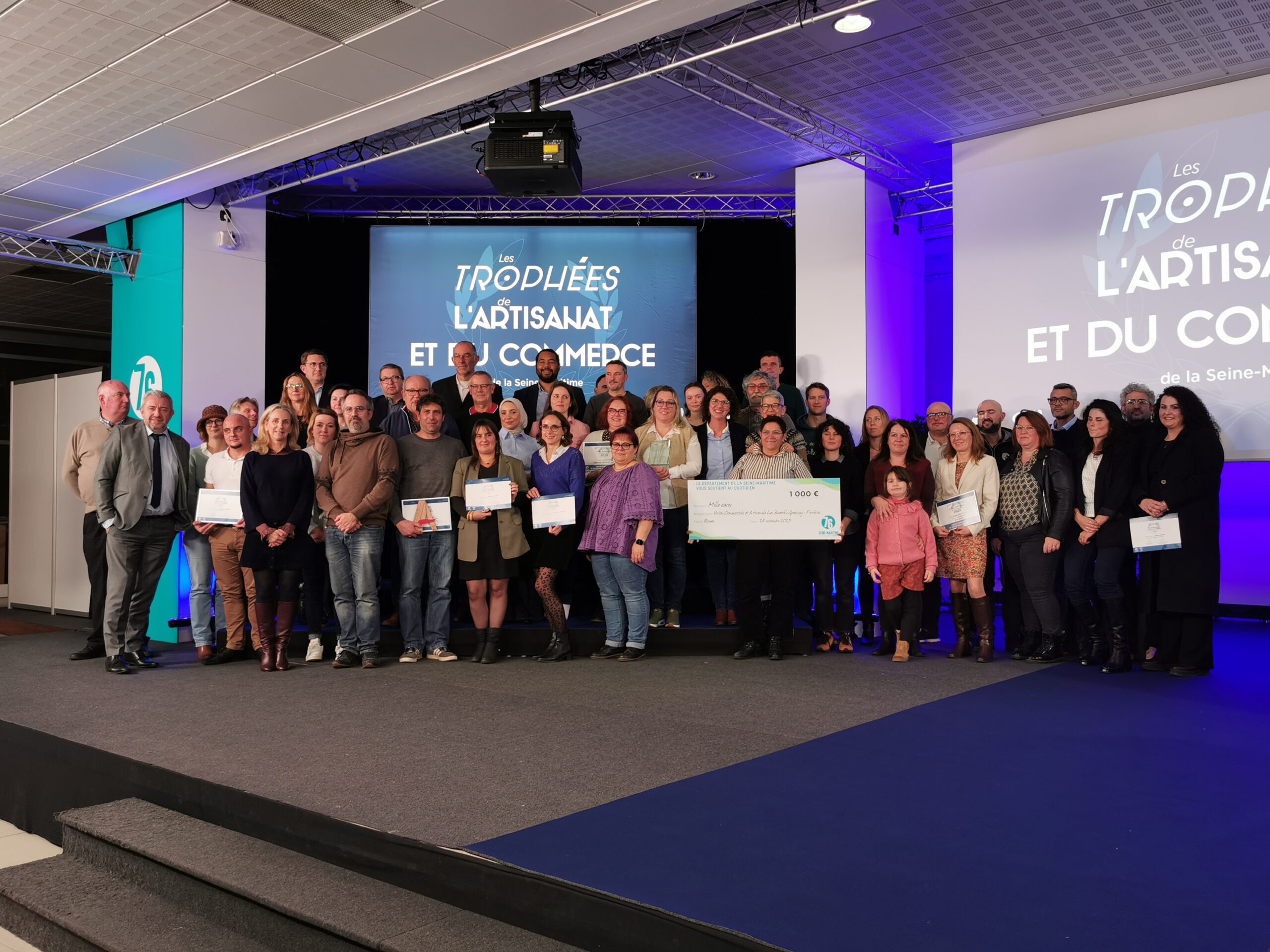Trophées de l’Artisanat et du Commerce 2025 : les lauréats en Seine-Maritime